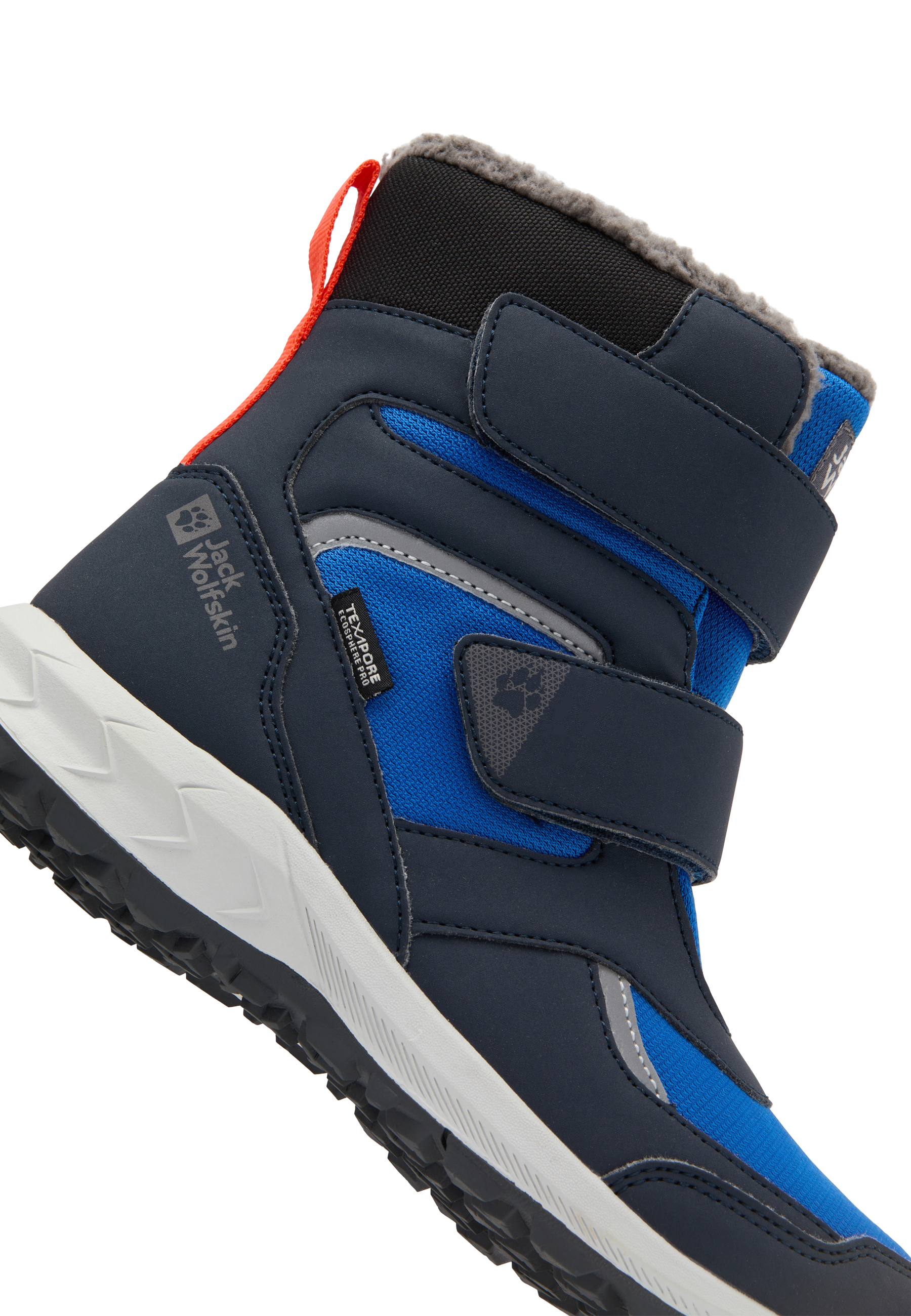 Jack Wolfskin Winterstiefel »WOODLAND WT TEXAPORE HIGH VC K«, wasserdicht mit Klettverschluss