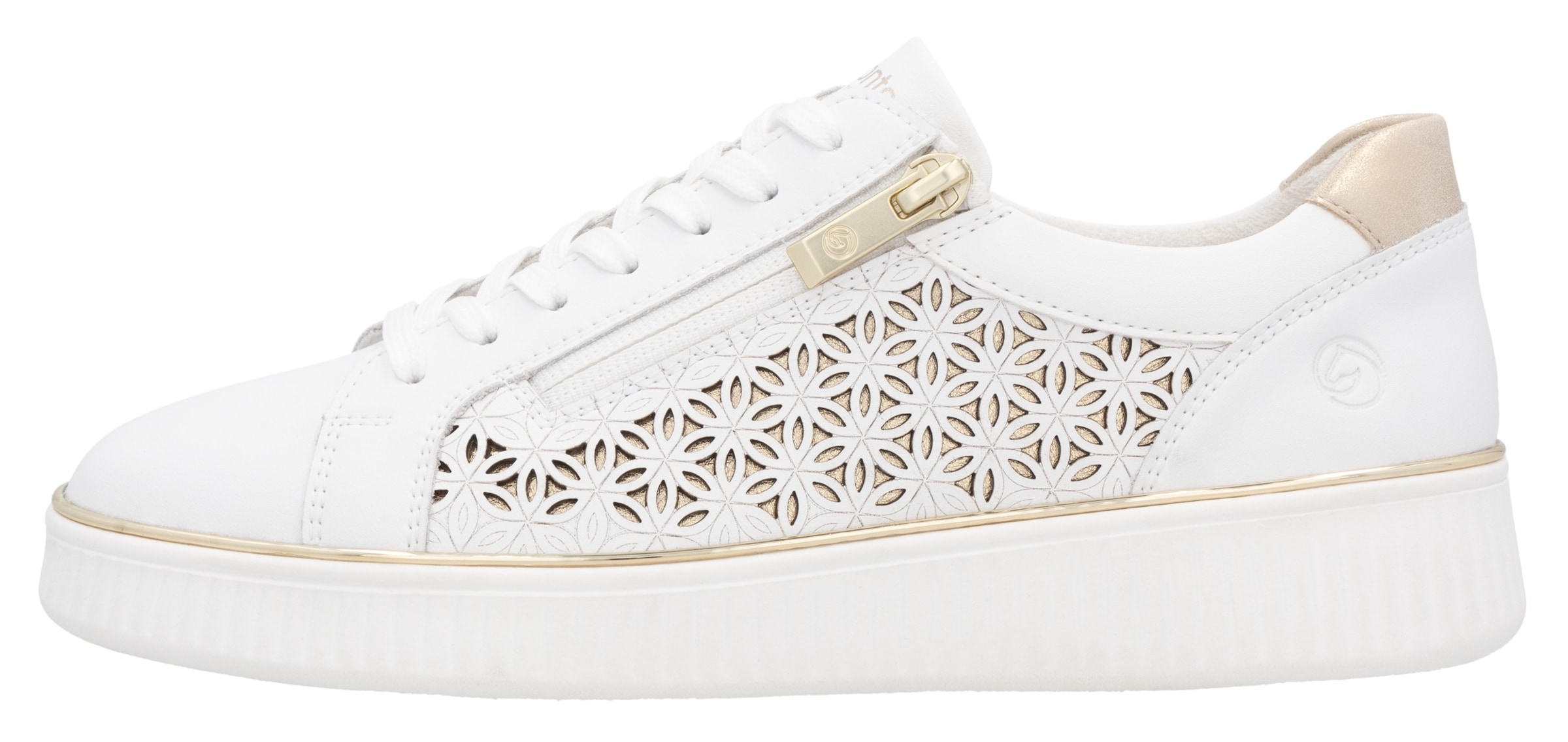 Remonte Plateausneaker, Freizeitschuh, Schnürer, Halbschuh mit Perforation
