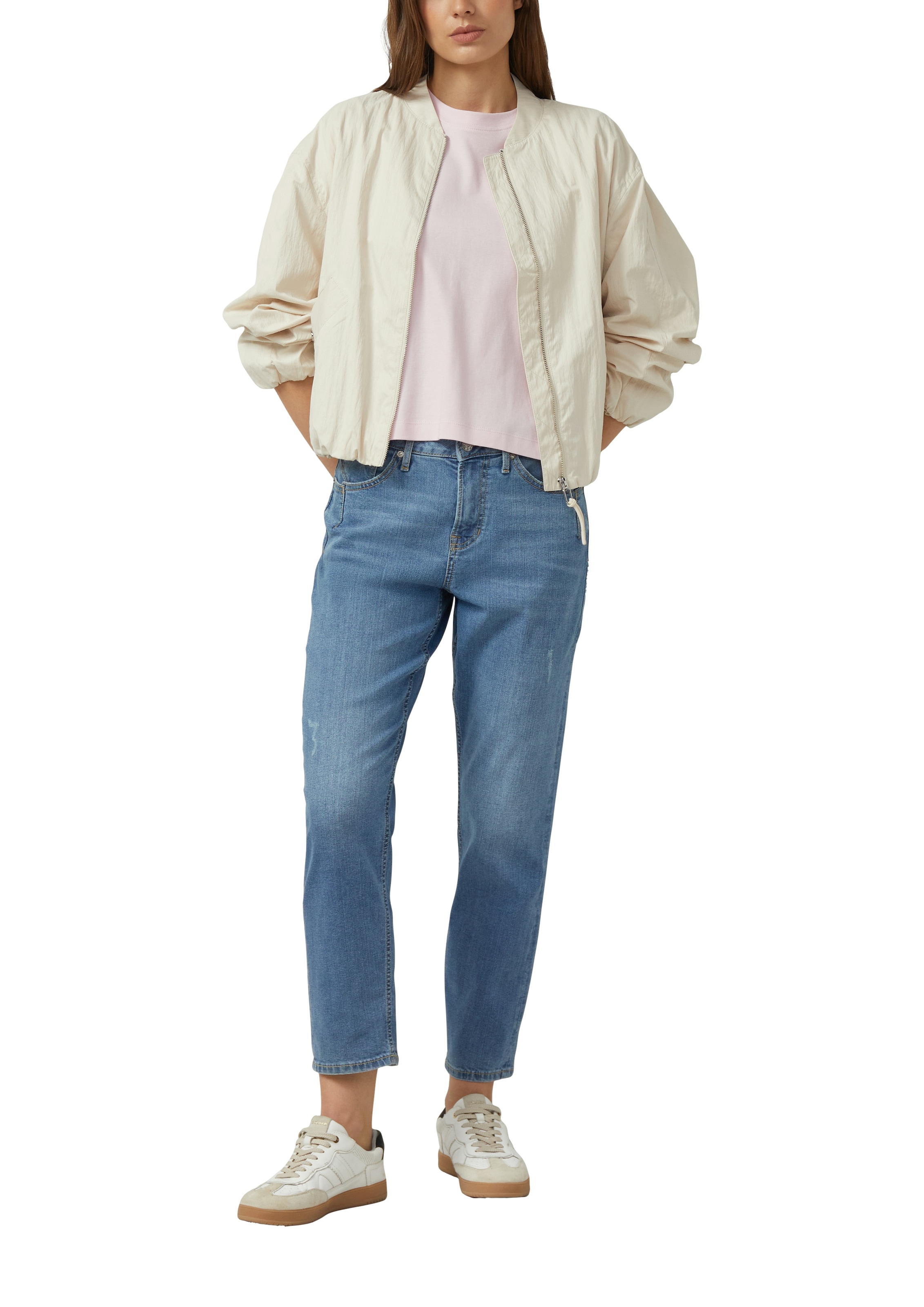 s.Oliver T-Shirt Sommershirt unifarben