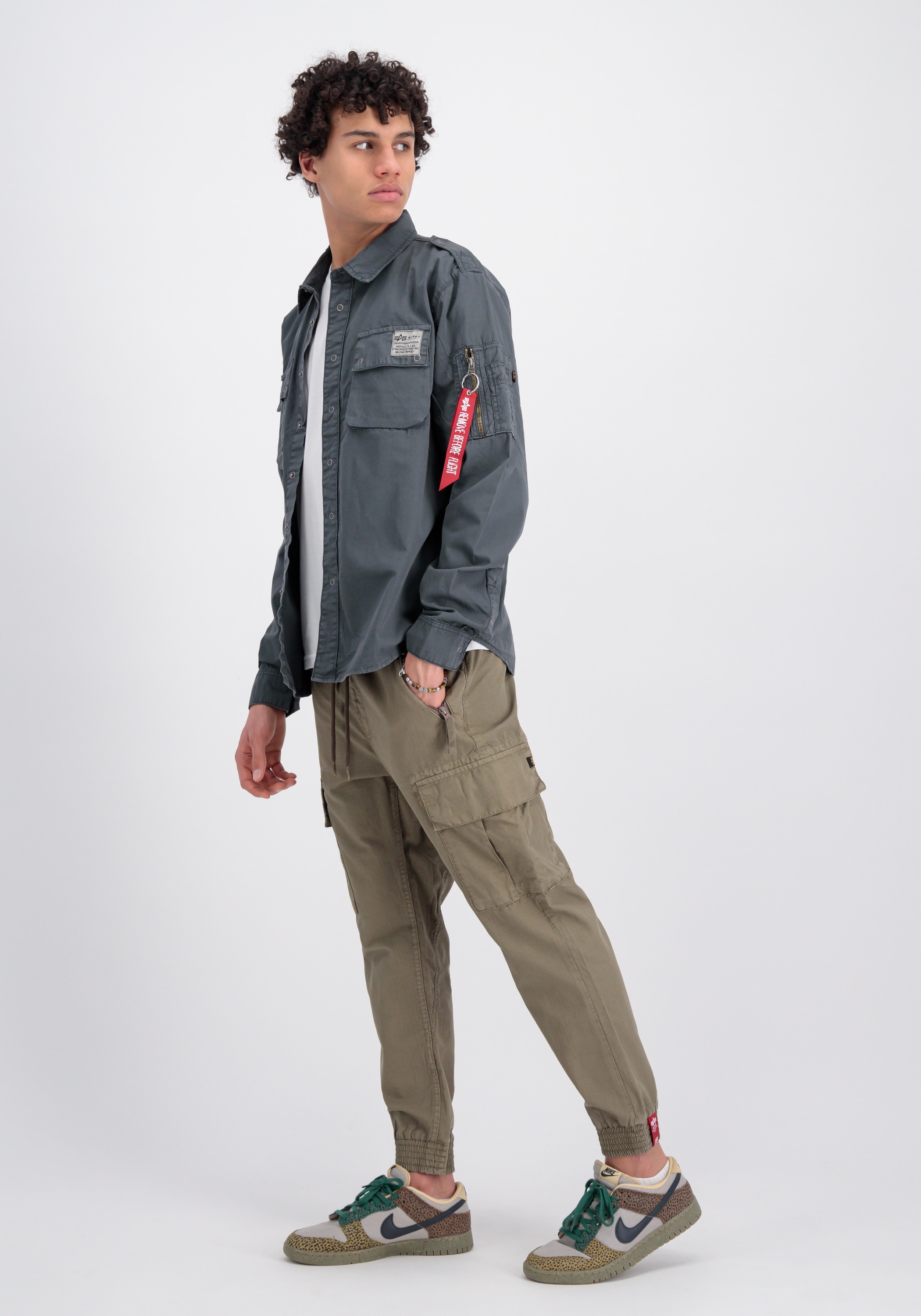 Alpha Industries Oversize-Shirt »Urban Military Shirt«
