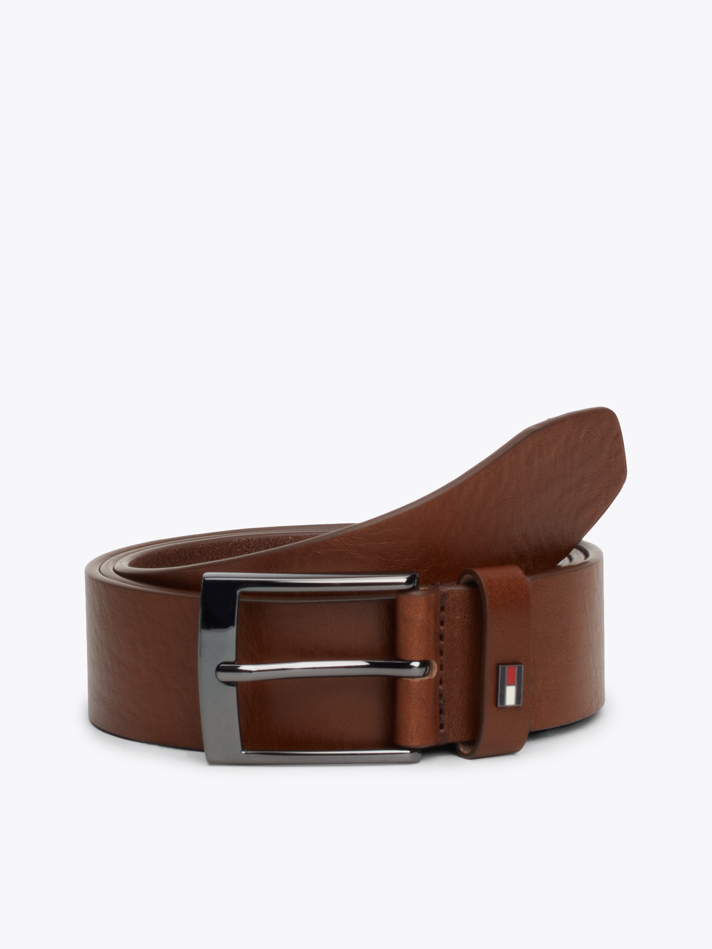 Tommy Hilfiger Ledergürtel »Adan New Leather 3,5cm«, mit Logoprägung