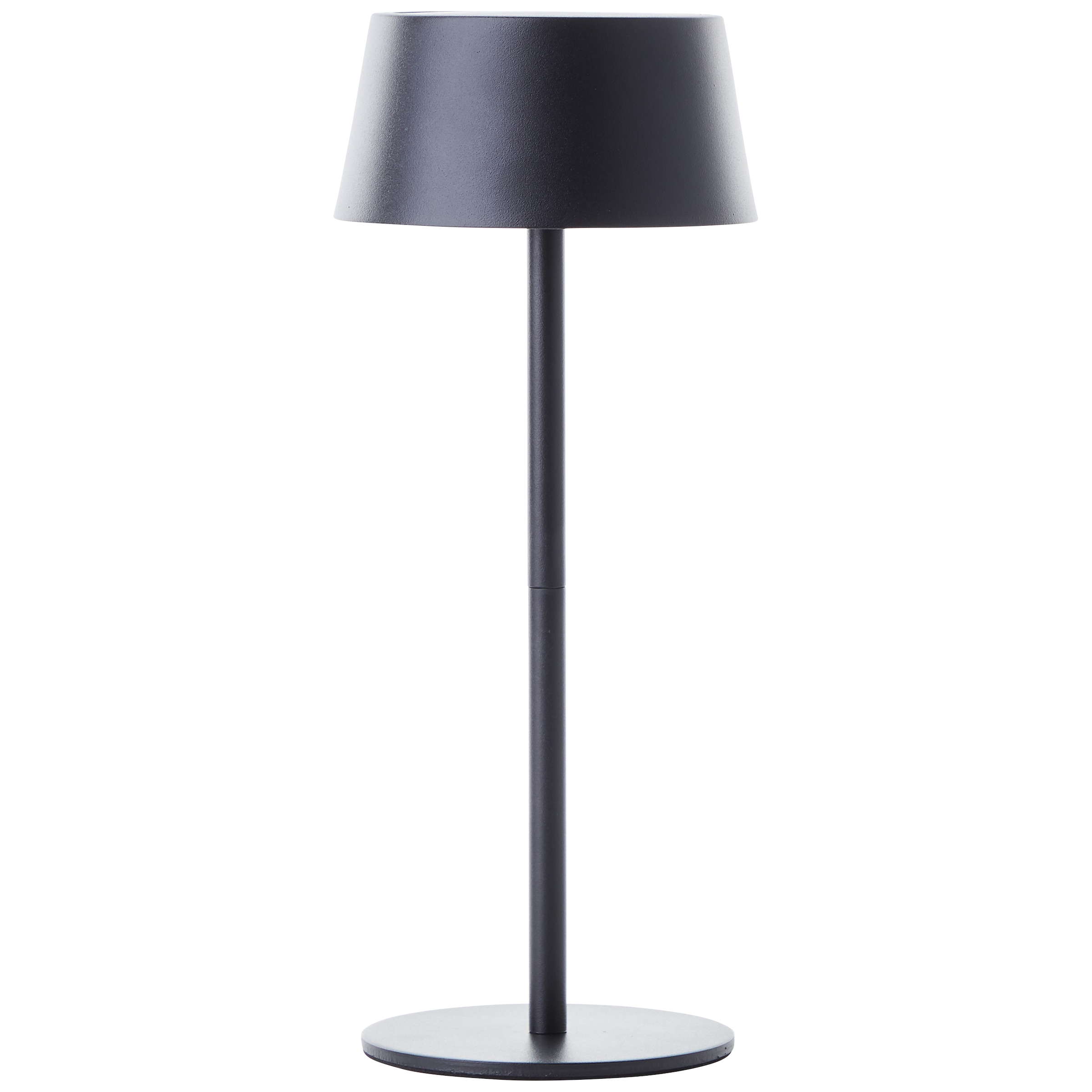 Brilliant LED Außen-Tischleuchte »Picco«, LED Außentischlampe Leuchte mit Solar in schwarz matt per USB ladbar