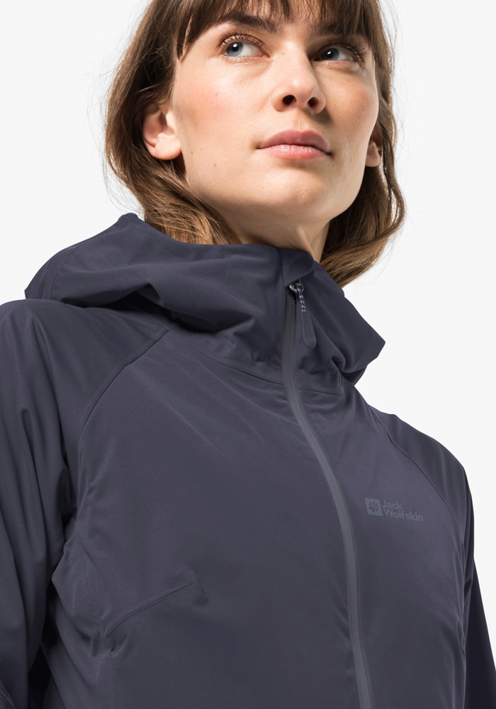 Jack Wolfskin Outdoorjacke »HIGHEST PEAK JACKET W«, mit Kapuze