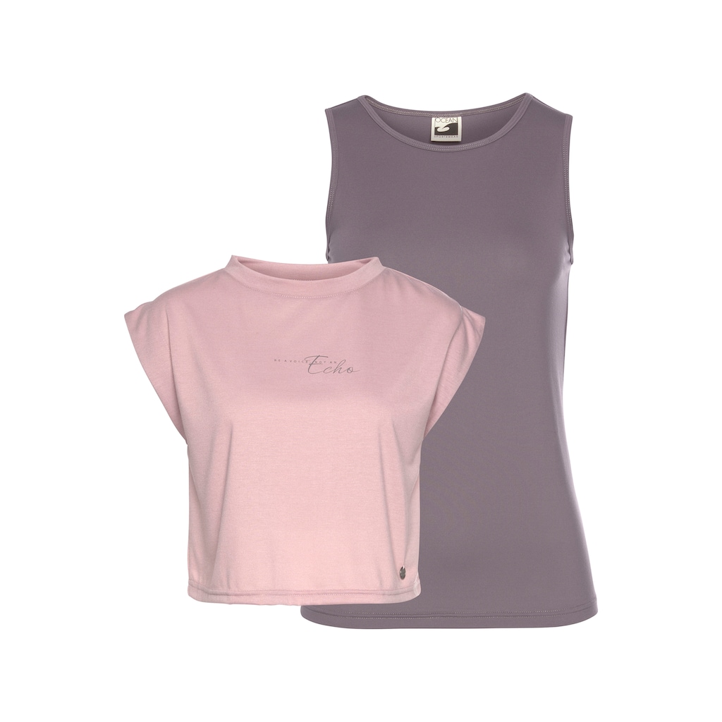 Ocean Sportswear Yoga & Relax Shirt »Soulwear 2-tlg. Yoga Shirt & Top« (Set)