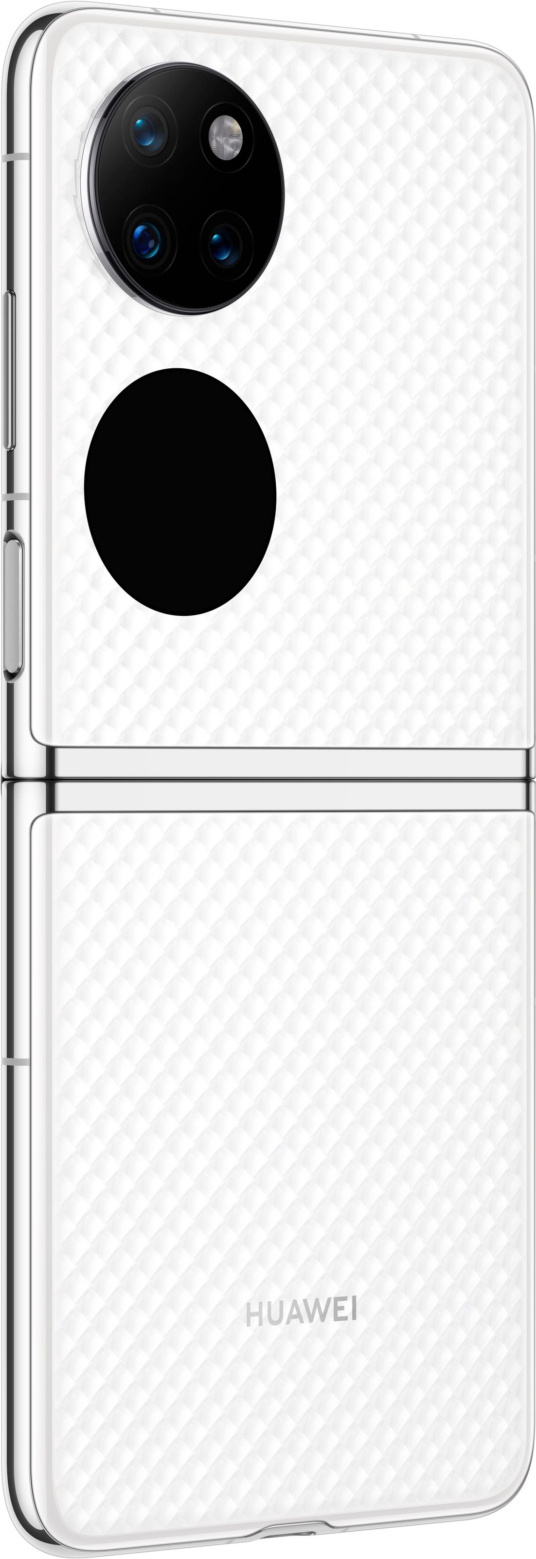 Huawei Smartphone »P50 Pocket«, weiß, 17,53 cm/6,9 Zoll, 256 GB  Speicherplatz, 40 MP Kamera ➥ 3 Jahre XXL Garantie | UNIVERSAL