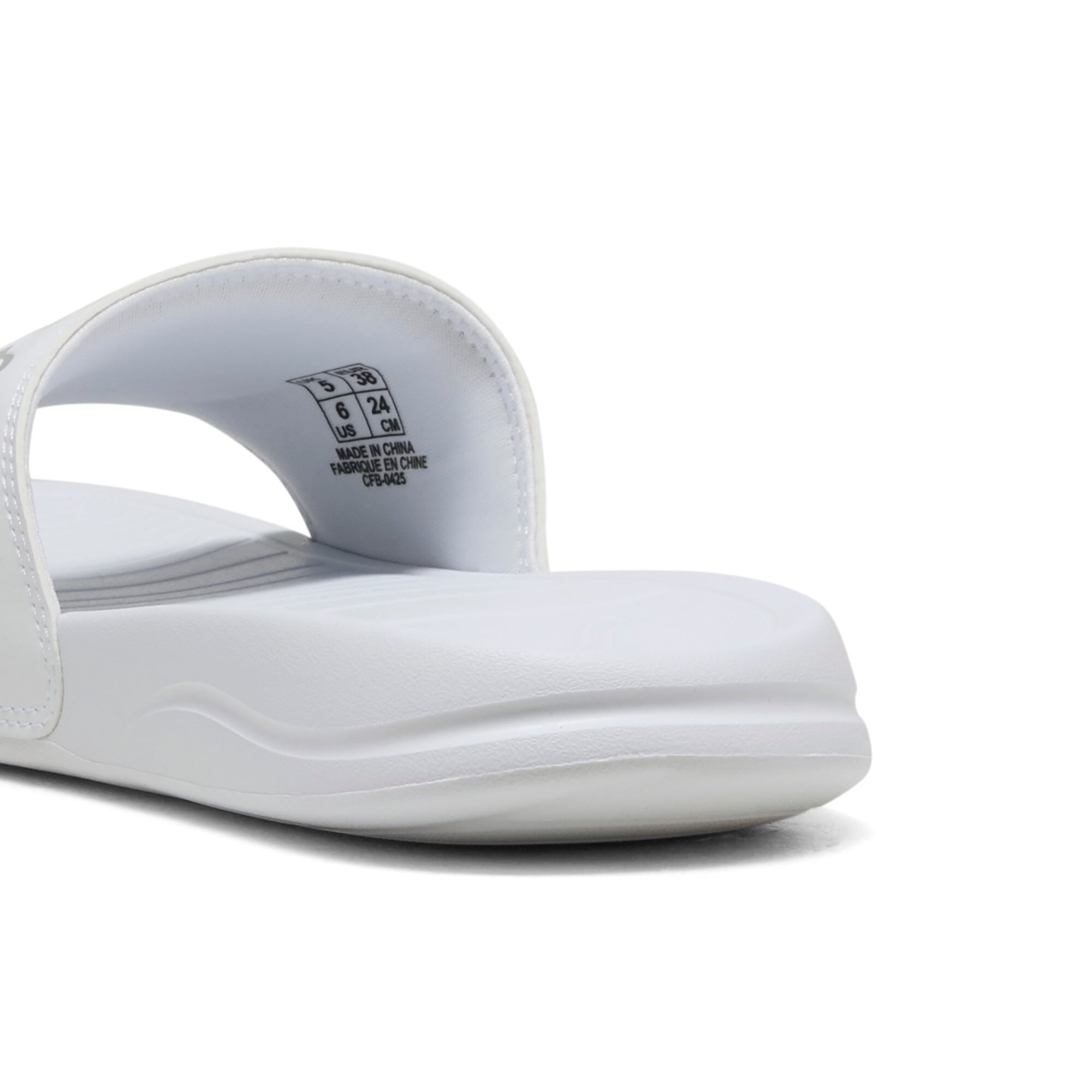 PUMA Badesandale »POPCAT 20 METALLIC WHISPER«  sportlicher Stil, bedruckte Optik, aus Synthetik und Textil