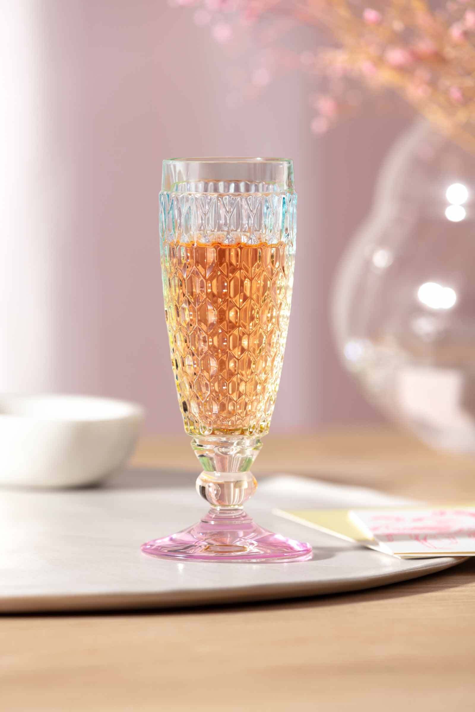 Villeroy & Boch Sektglas »Sektgläser Boston Pearl 120 ml 4er Set bunt«