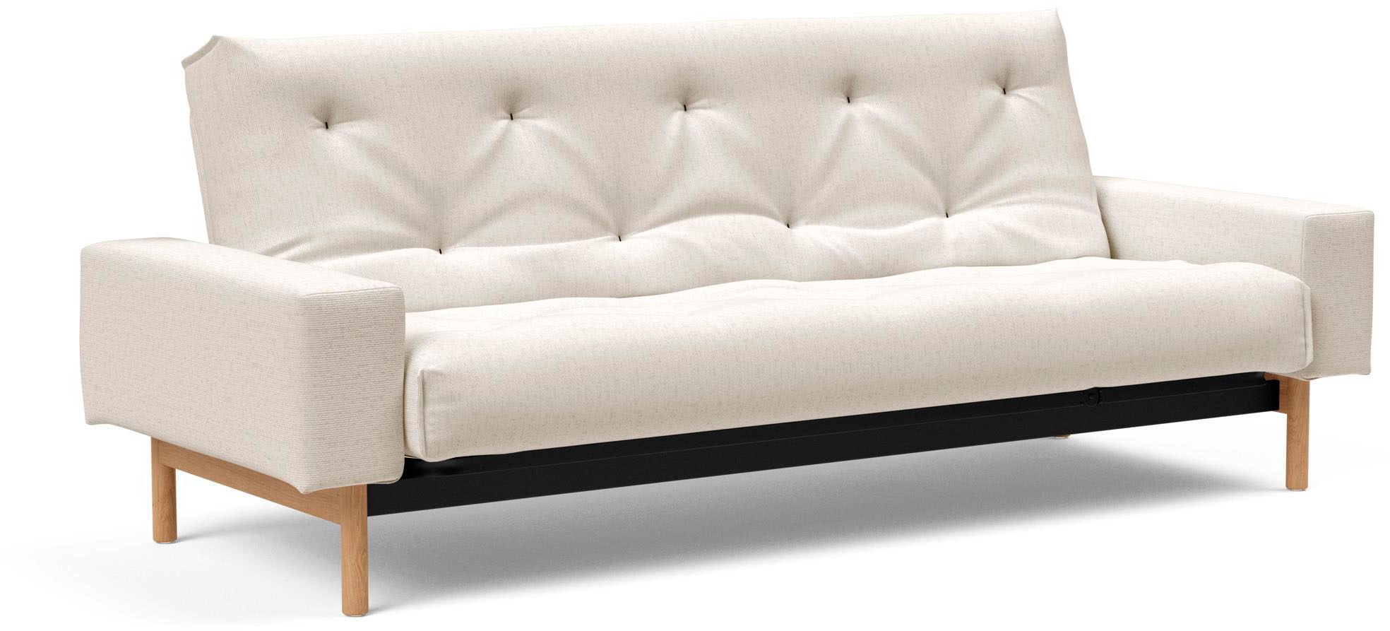 INNOVATION LIVING ™ Schlafsofa »MIMER hochwertige Schlaffunktion, aktuelles Design und extra Komfort,«, Taschenfederkernmatratze, Breite Liegefläche 140 cm