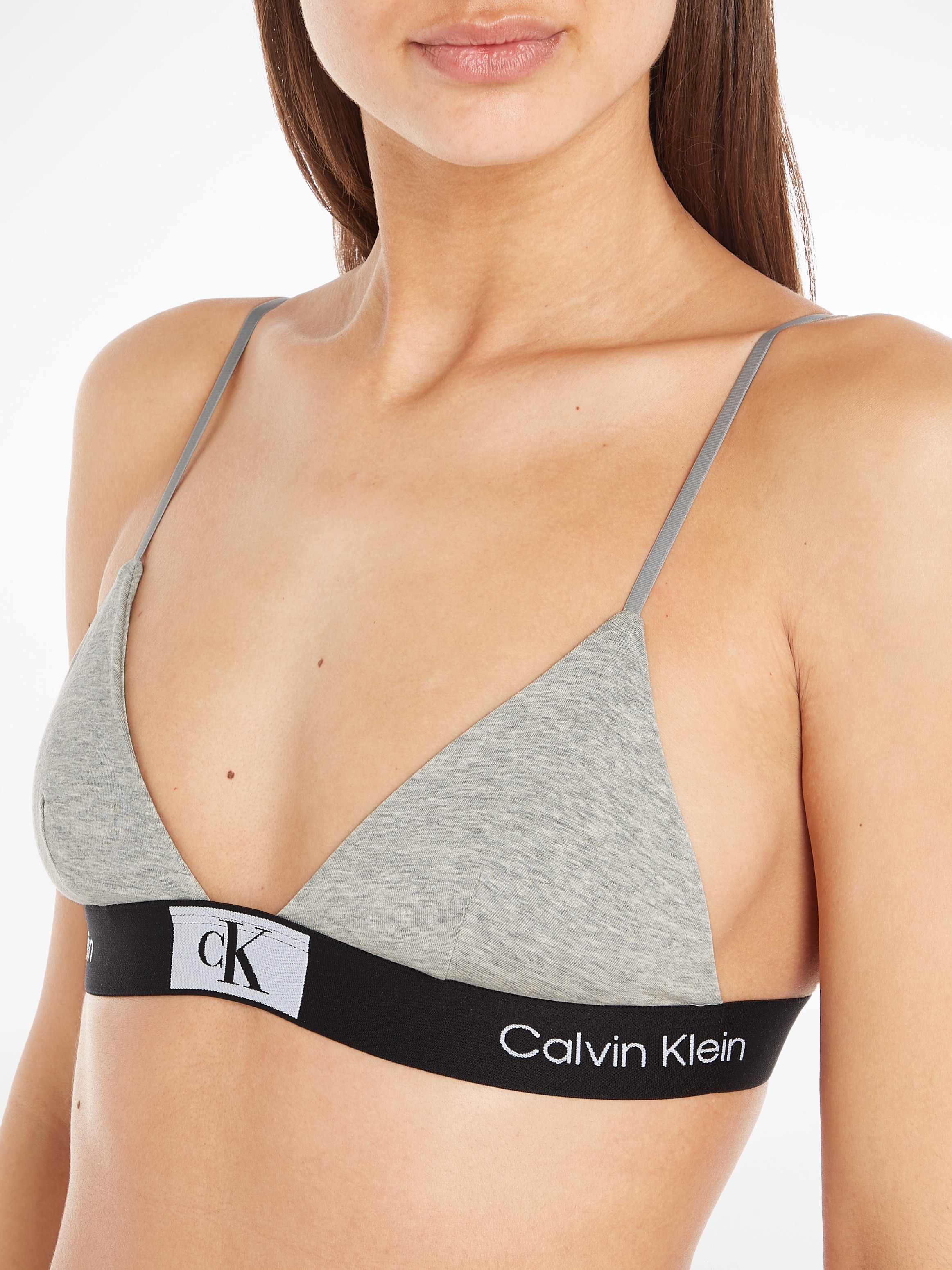 Calvin Klein Underwear Bralette-BH »UNLINED TRIANGLE«, mit klassischem CK-Logobund