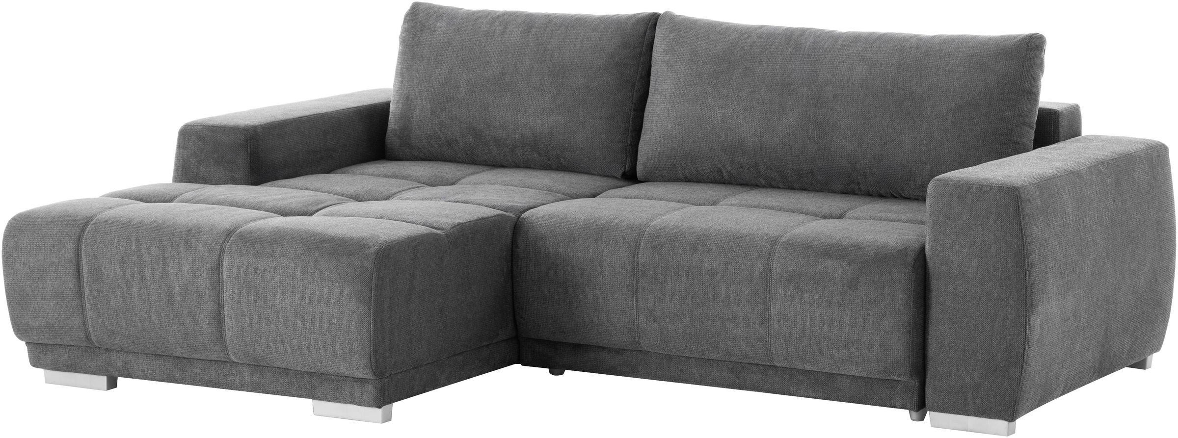 INOSIGN Ecksofa »Bolero L-Form«, wahlweise mit Bettfunktion & Bettkasten