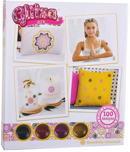 Knorrtoys® Kreativset »GLITZA Mandala Oriental«, (Set), Für alle Oberflächen geeignet kaufen