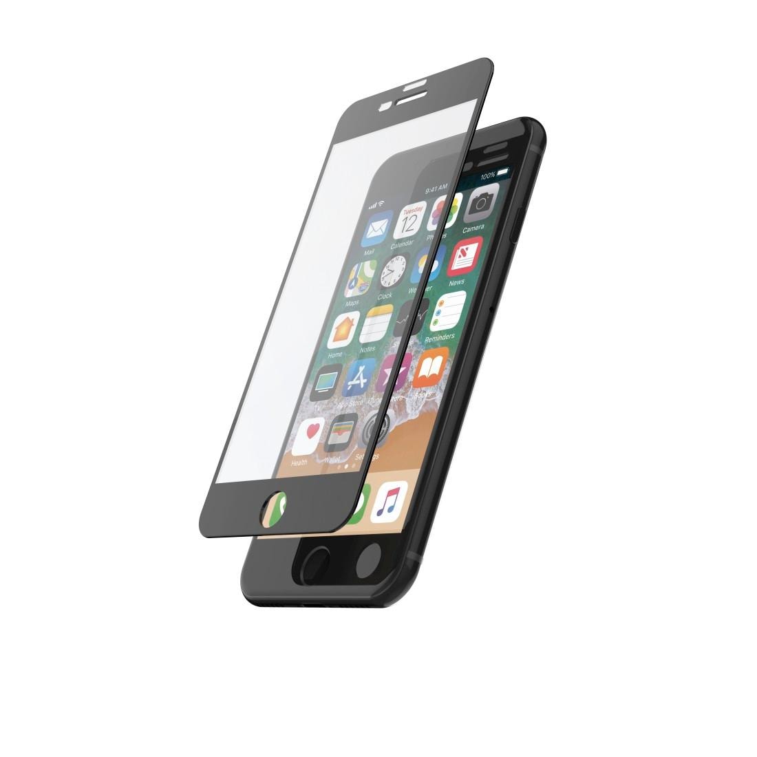 Hama Displayschutzglas »Full Screen Schutzglas iPhone 6 Plus 6s Plus 7 Plus 8 Plus 3D Schutz«