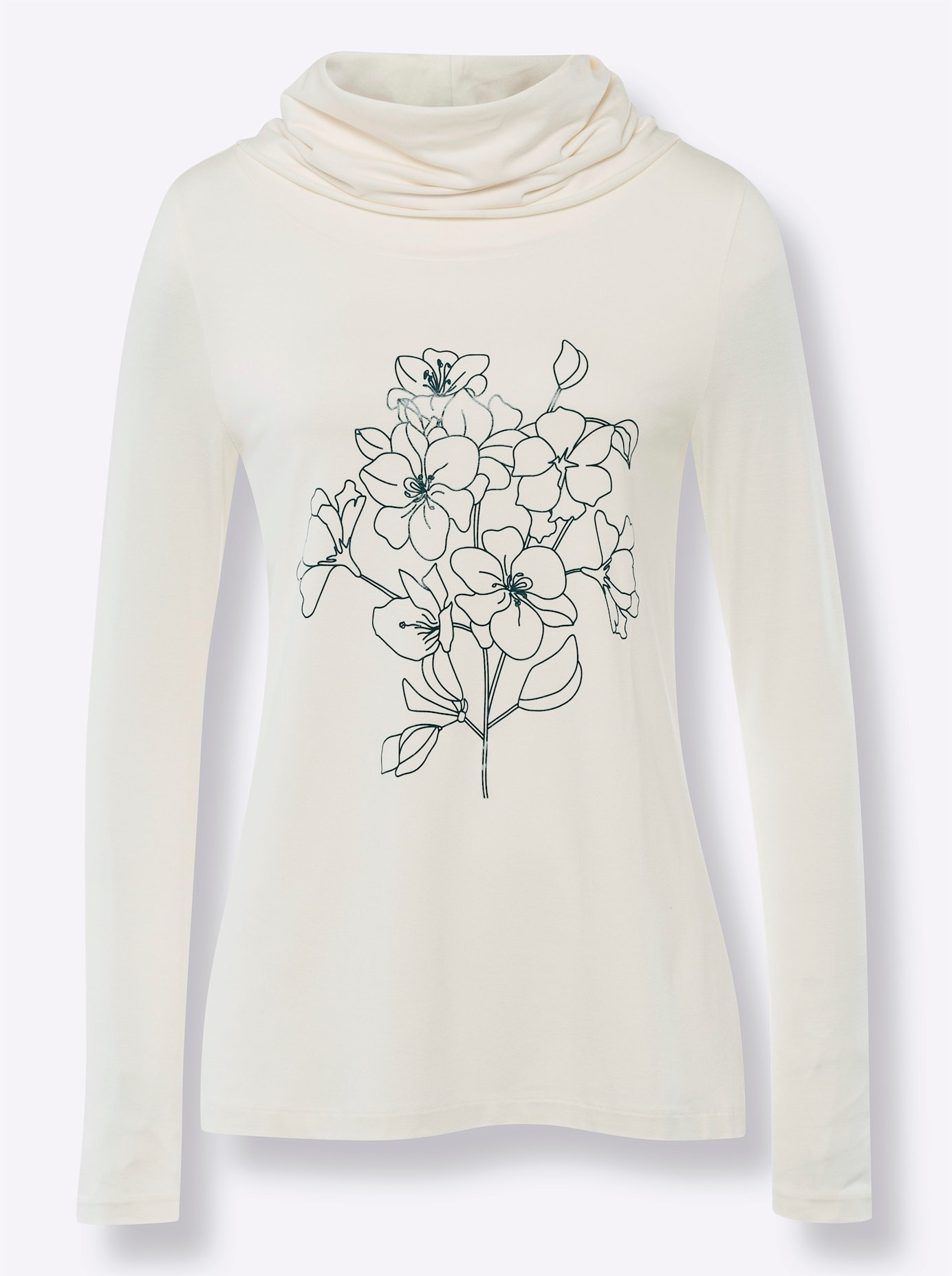 heine Rollkragenshirt »Shirt«, (1 tlg.)
