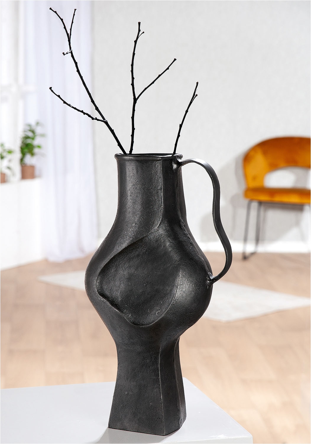 GILDE Tischvase »Vase Antigua mit Henkel«
