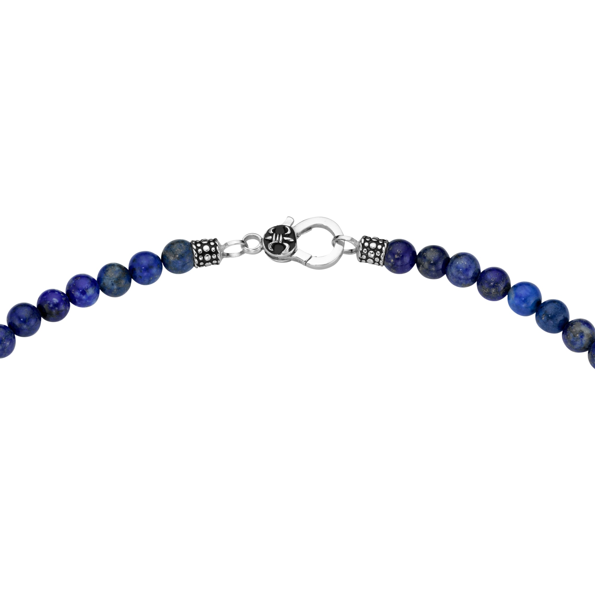 GIORGIO MARTELLO MILANO Collier »Collier mit blauen Lapis Kugeln, Silber 925«