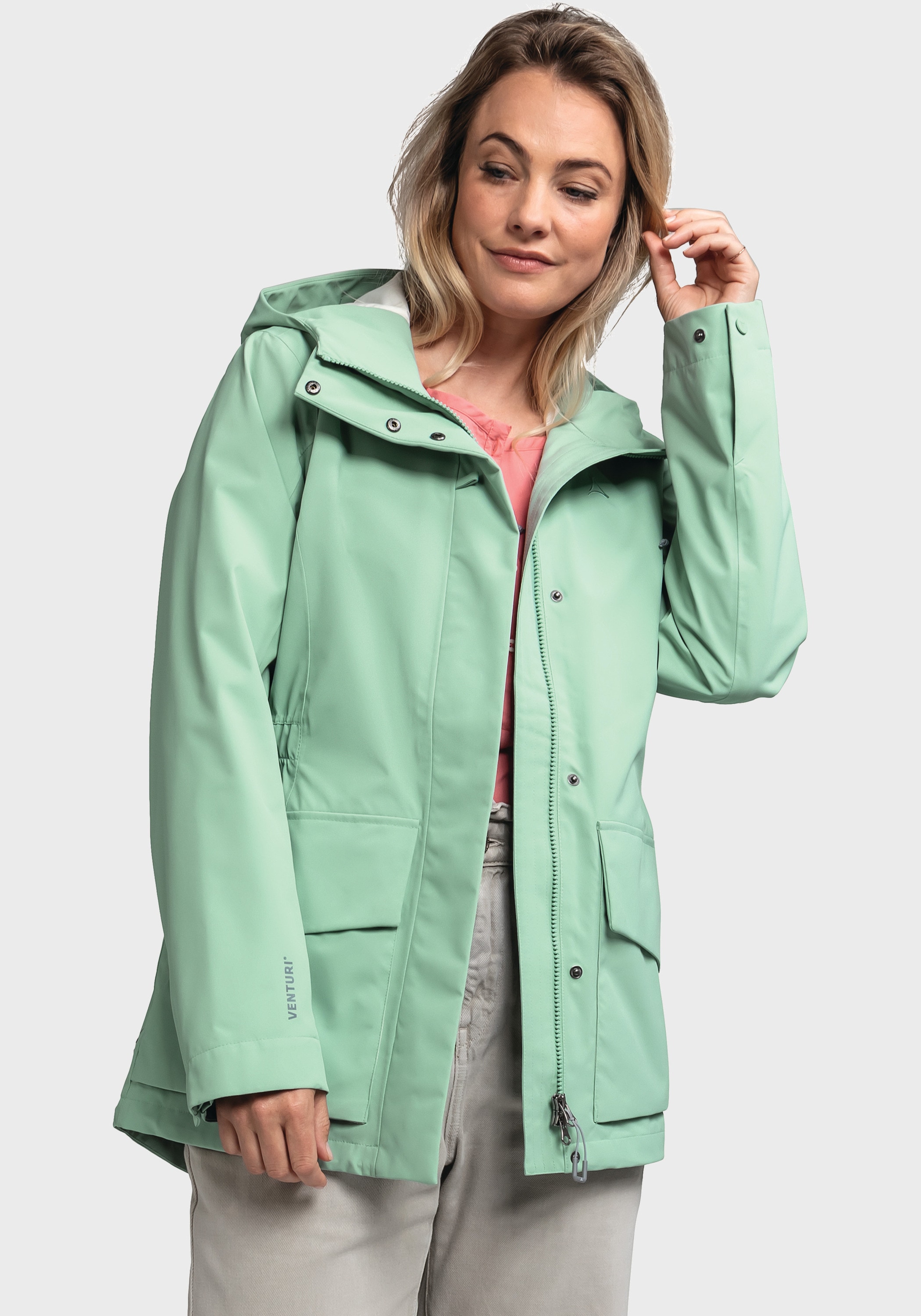 Schöffel Outdoorjacke »Jacket Geneva L«, mit Kapuze