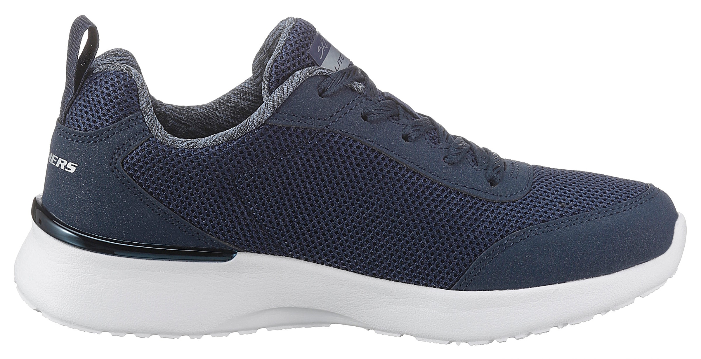 Skechers Sneaker »Skech-Air Dynamight - Fast Brake«  Metallic-Element an der Ferse, Freizeitschuh, Halbschuh, Schnürschuh