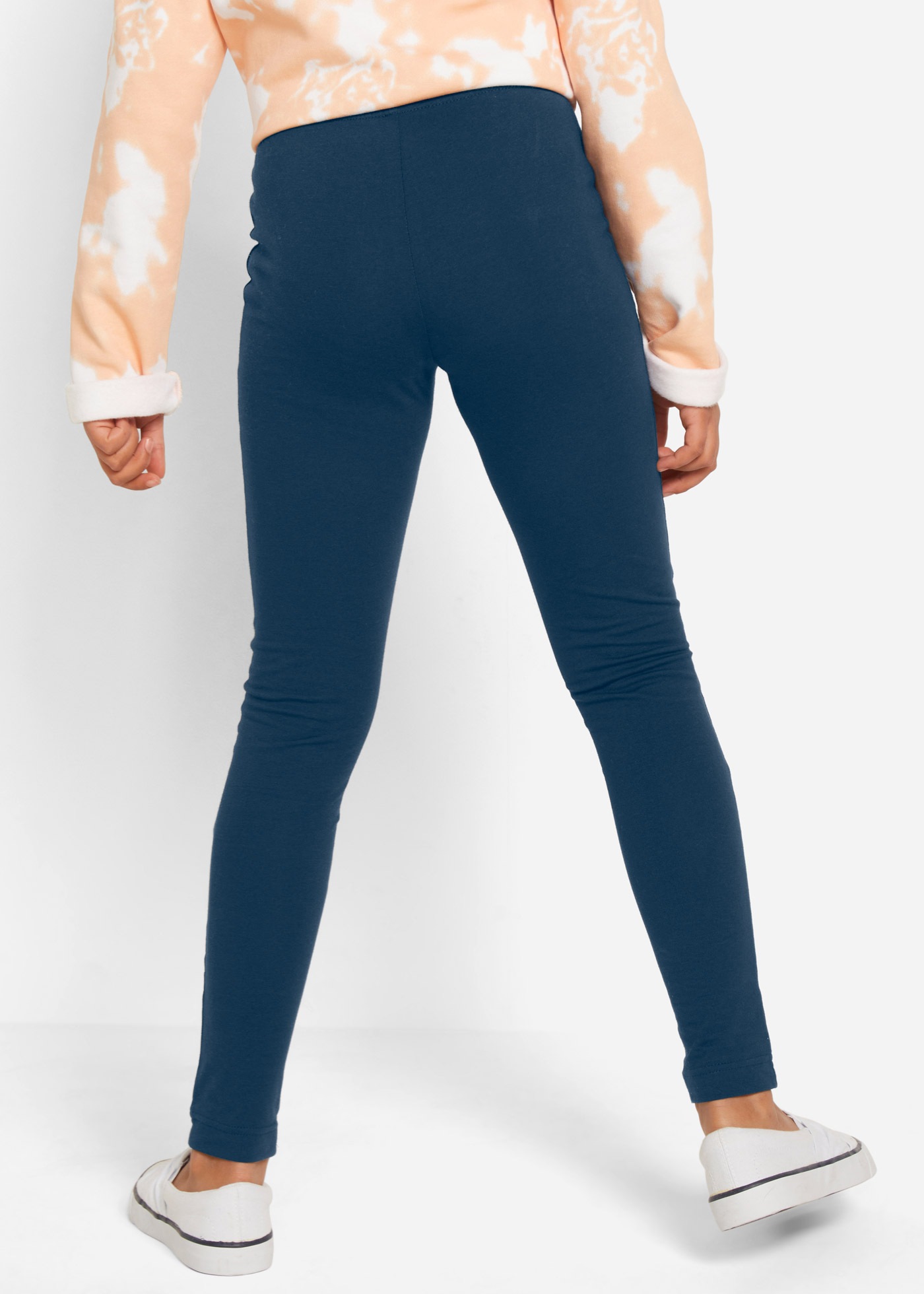 bonprix Leggings  aus Baumwolle und Elasthan, skinny fit Passform, Casual Stil