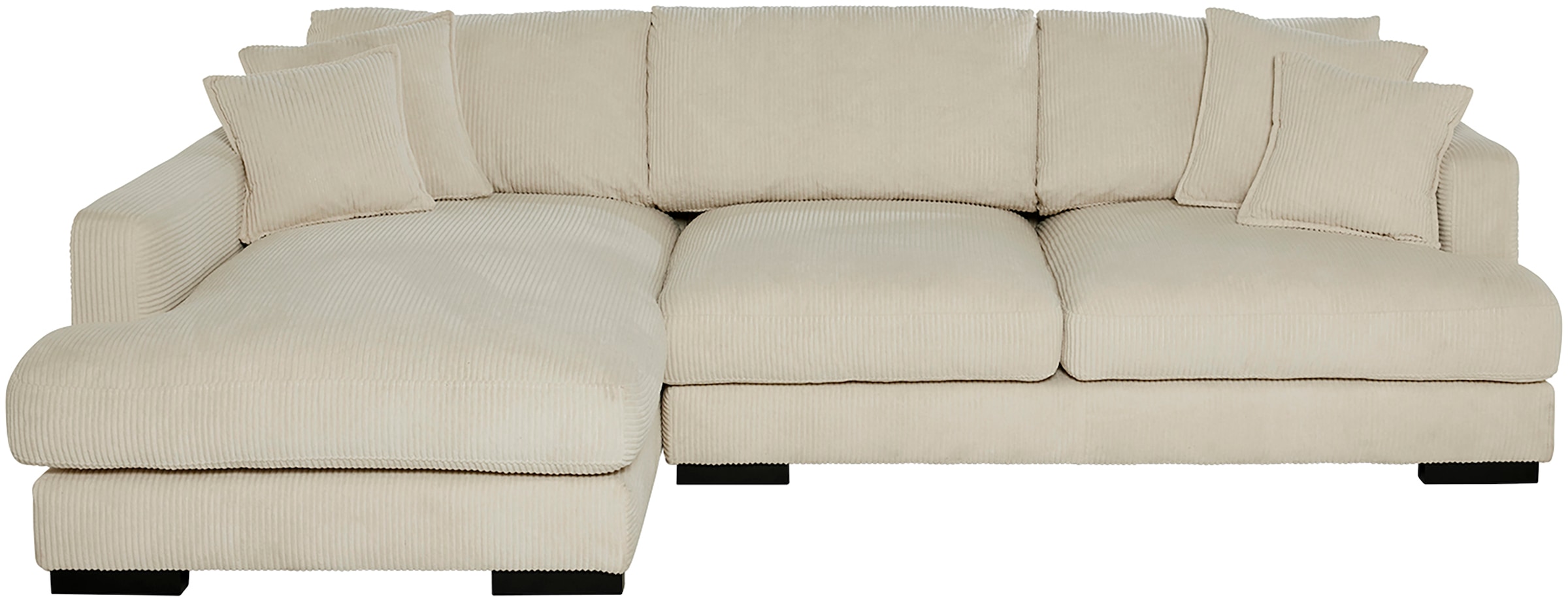 Jahnke Ecksofa »RELAX ASPEN CORNER« Platz für bis zu 5 Personen,Taschenfederkernpolsterung,L-Form,B:271 cm