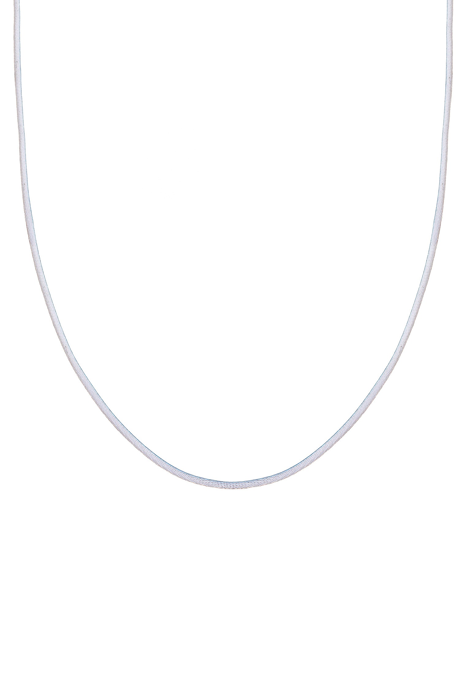 Nenalina Kette ohne Anhänger »Halskette Seidenband Kette Basic Kombinierbar 925 Silber«