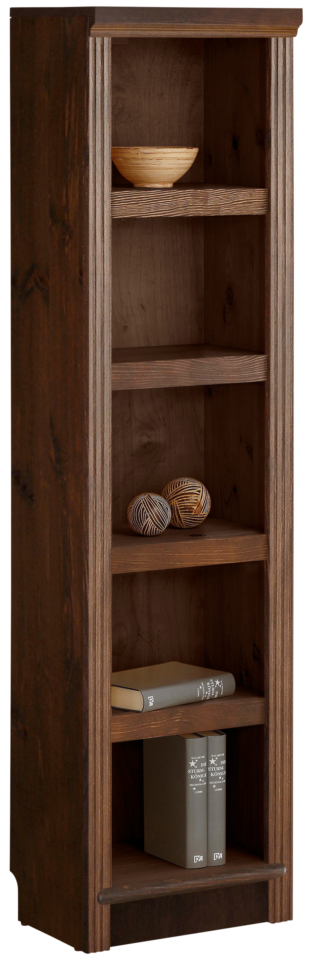 Home affaire Standregal »Soeren Stege«, aus massiver Kiefer, Maße (B/T/H): 40/29/156 cm, mit viel Stauraum