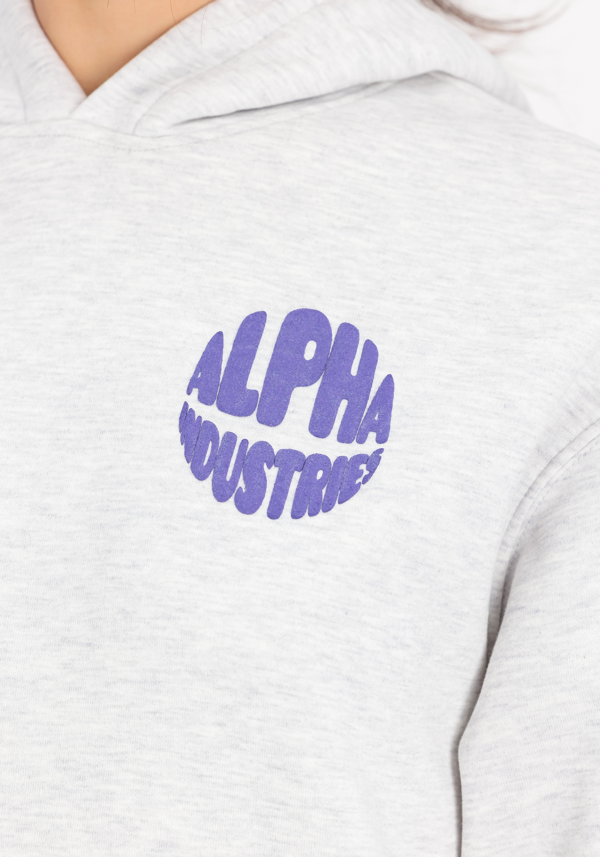 Alpha Industries Hoodie »Alpha Industries Women - Hoodies Logo Hoodie Backprint W«