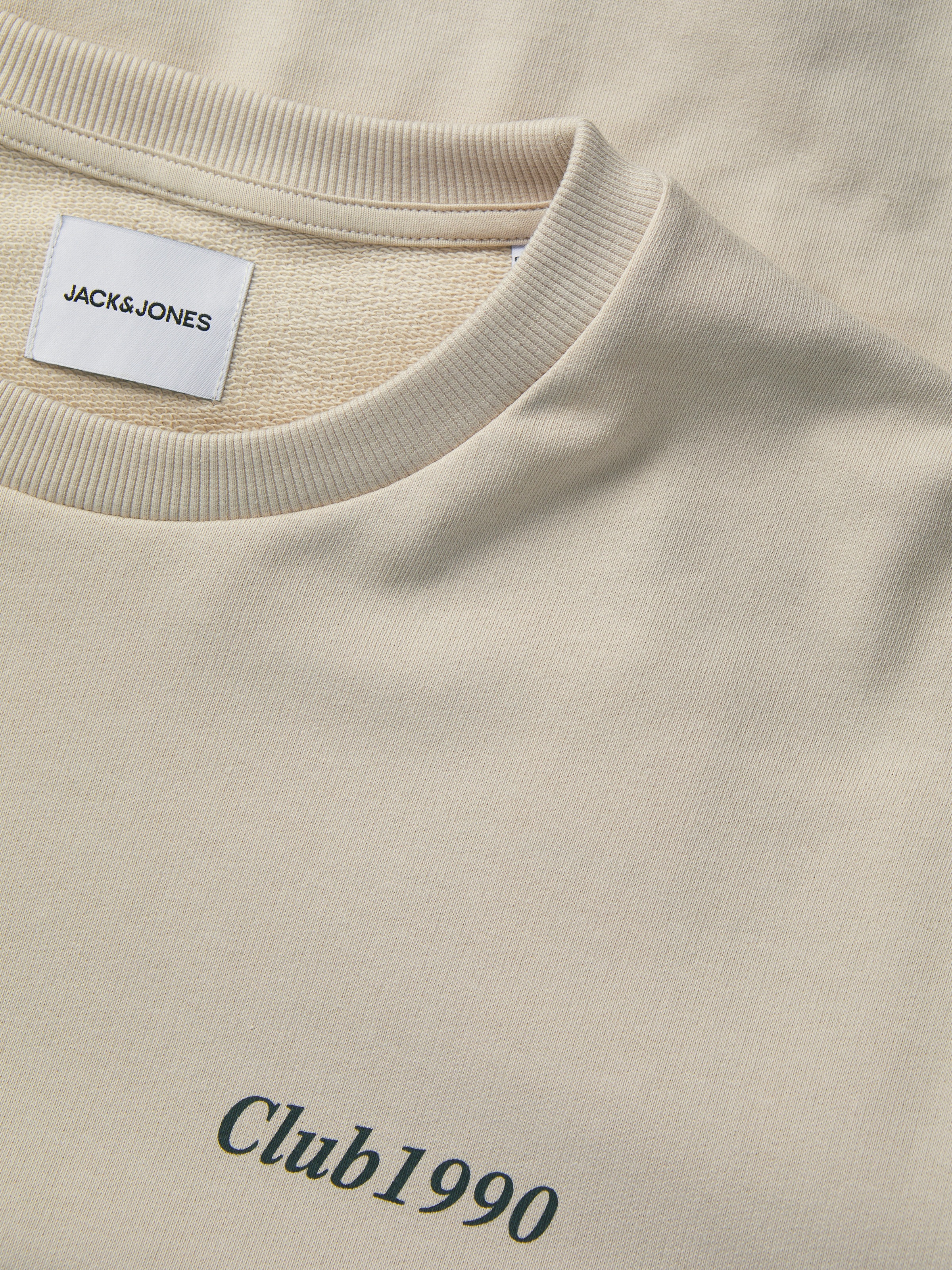 Jack & Jones Sweatshirt »JJEBRADLEY GRAPHIC SWEAT CREW NOOS«, mit Front und Back Print