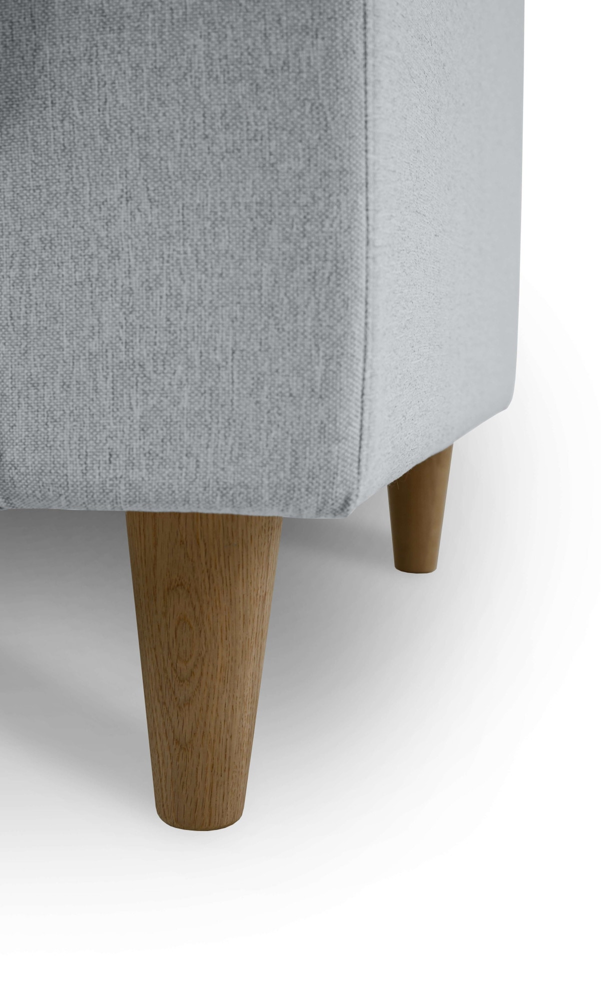 andas Ecksofa »Tvinno«, im skandinavischen Stil, L-Form, mit Massivholzfüßen, Breite 230 cm