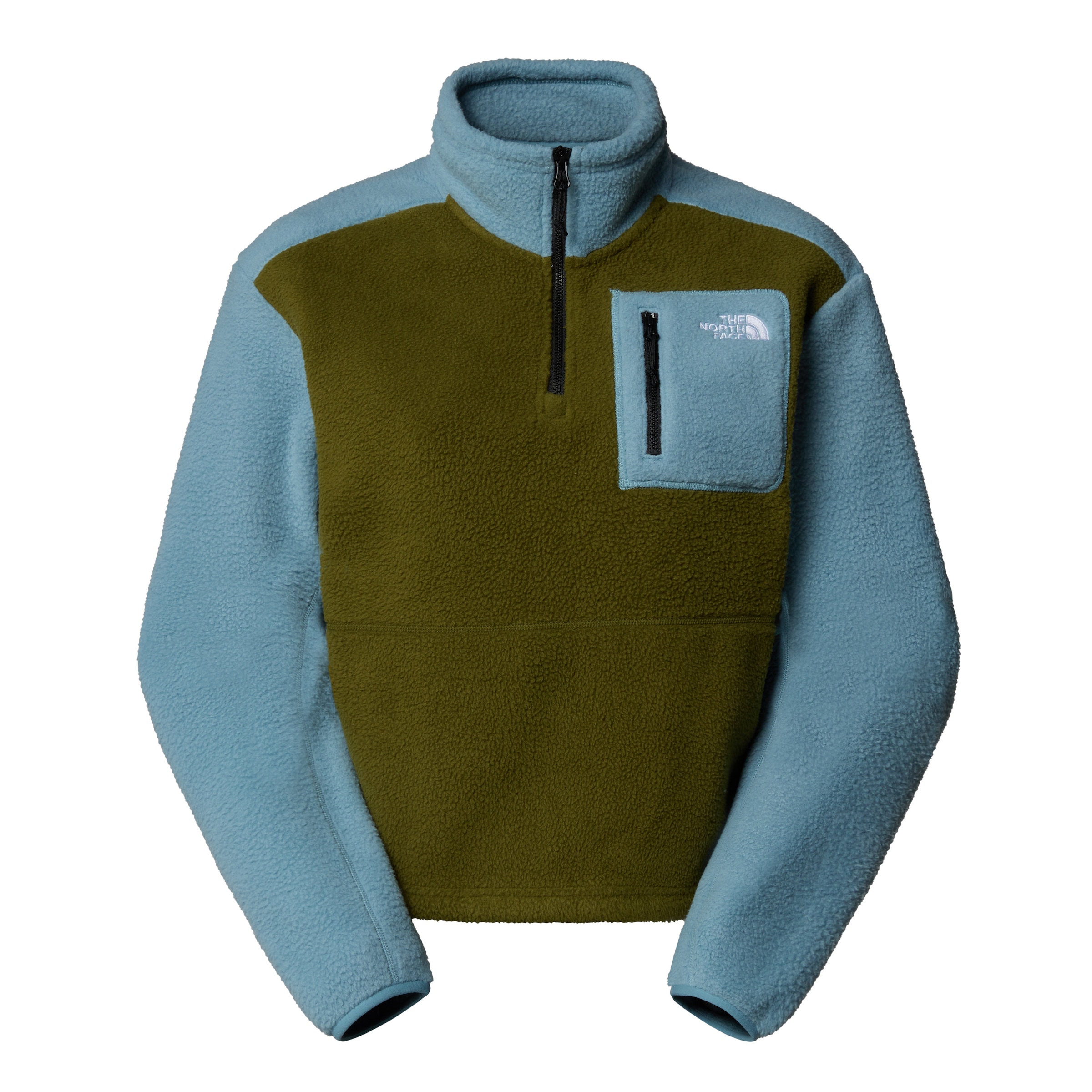 The North Face Strickfleece-Pullover »Yumiori Fleecejacke mit 1/4-langem RV für Damen«, (1 tlg.)