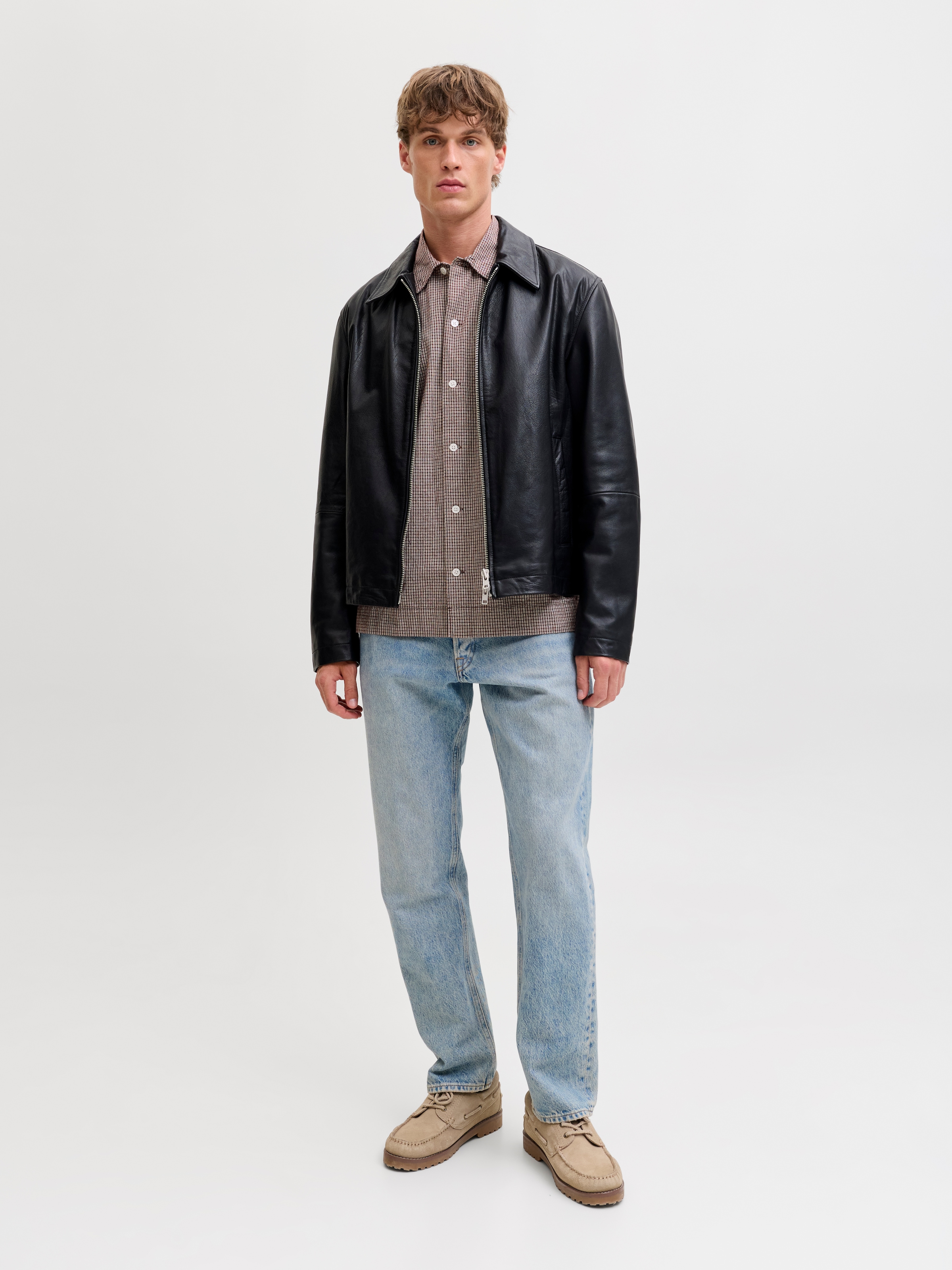Jack & Jones Loose-fit-Jeans »JJICHRIS JJORIGINAL SBD 921 SN« mit Gürtelschlaufen