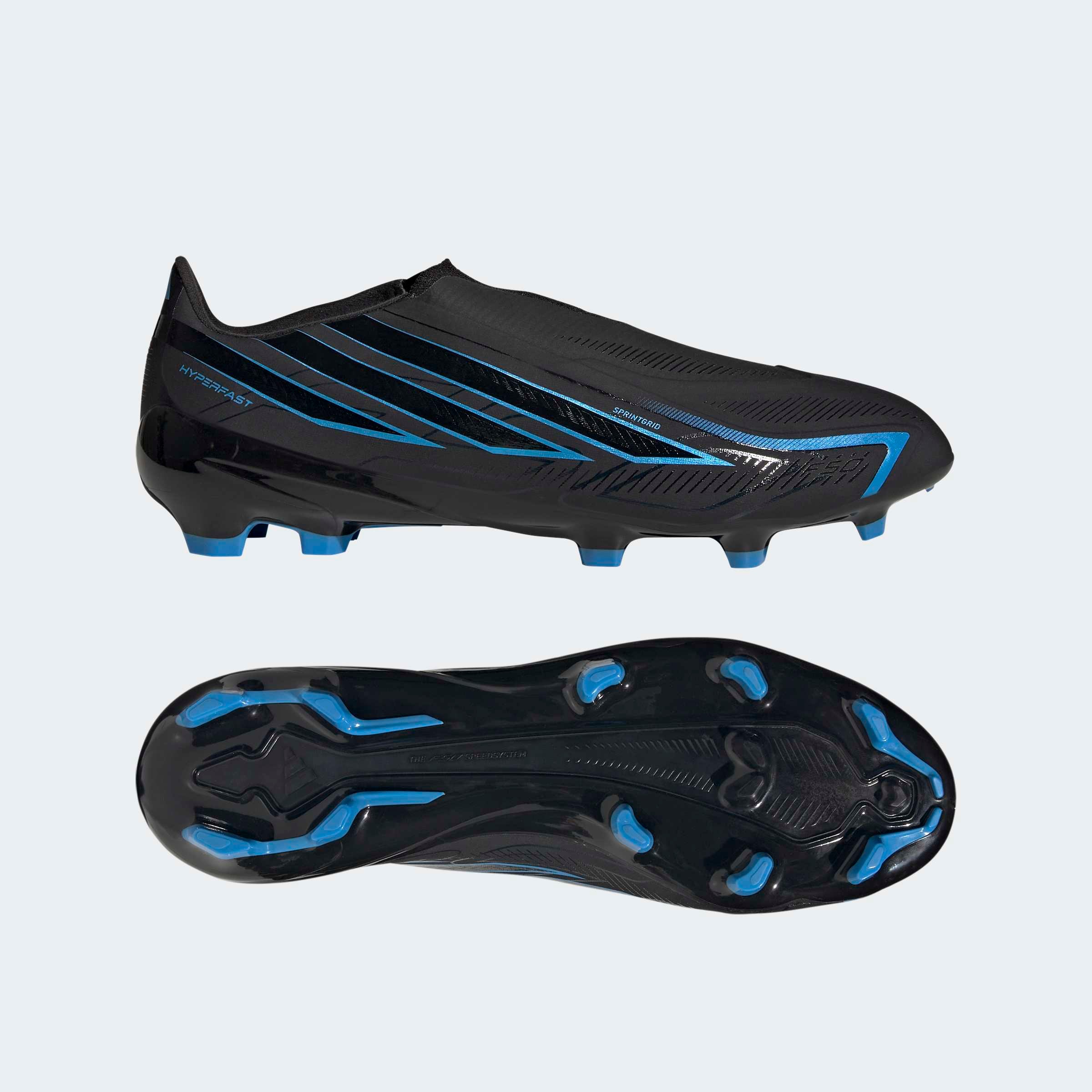 adidas Performance Fußballschuh »F50 HYPERFAST LEAGUE , SCHNÜRLOS, FESTE BÖDEN«  Außensohle für Rasen und feste Böden