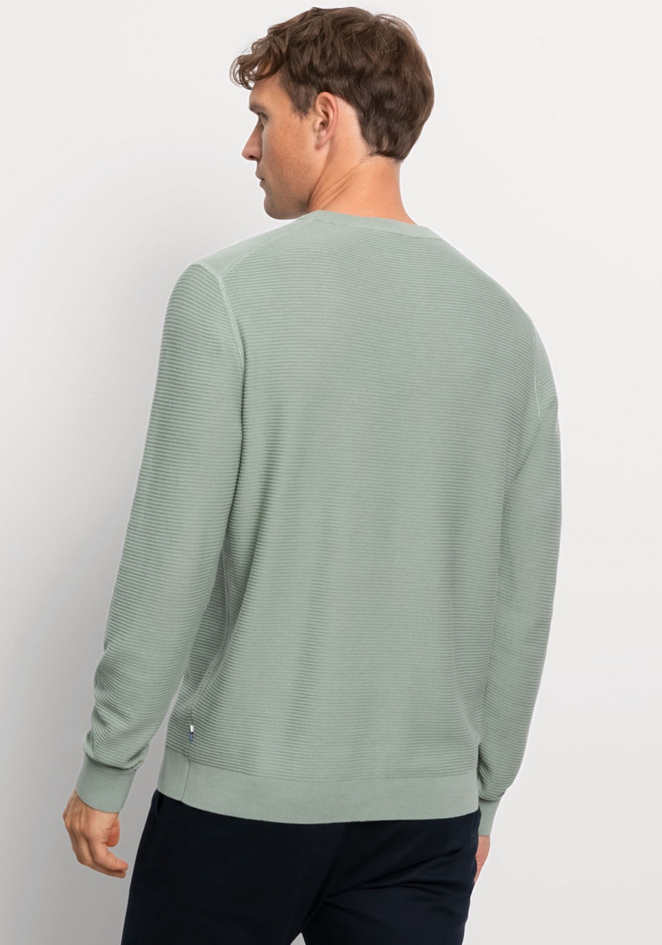 OLYMP Rundhalspullover »OLYMP Strick Casual«