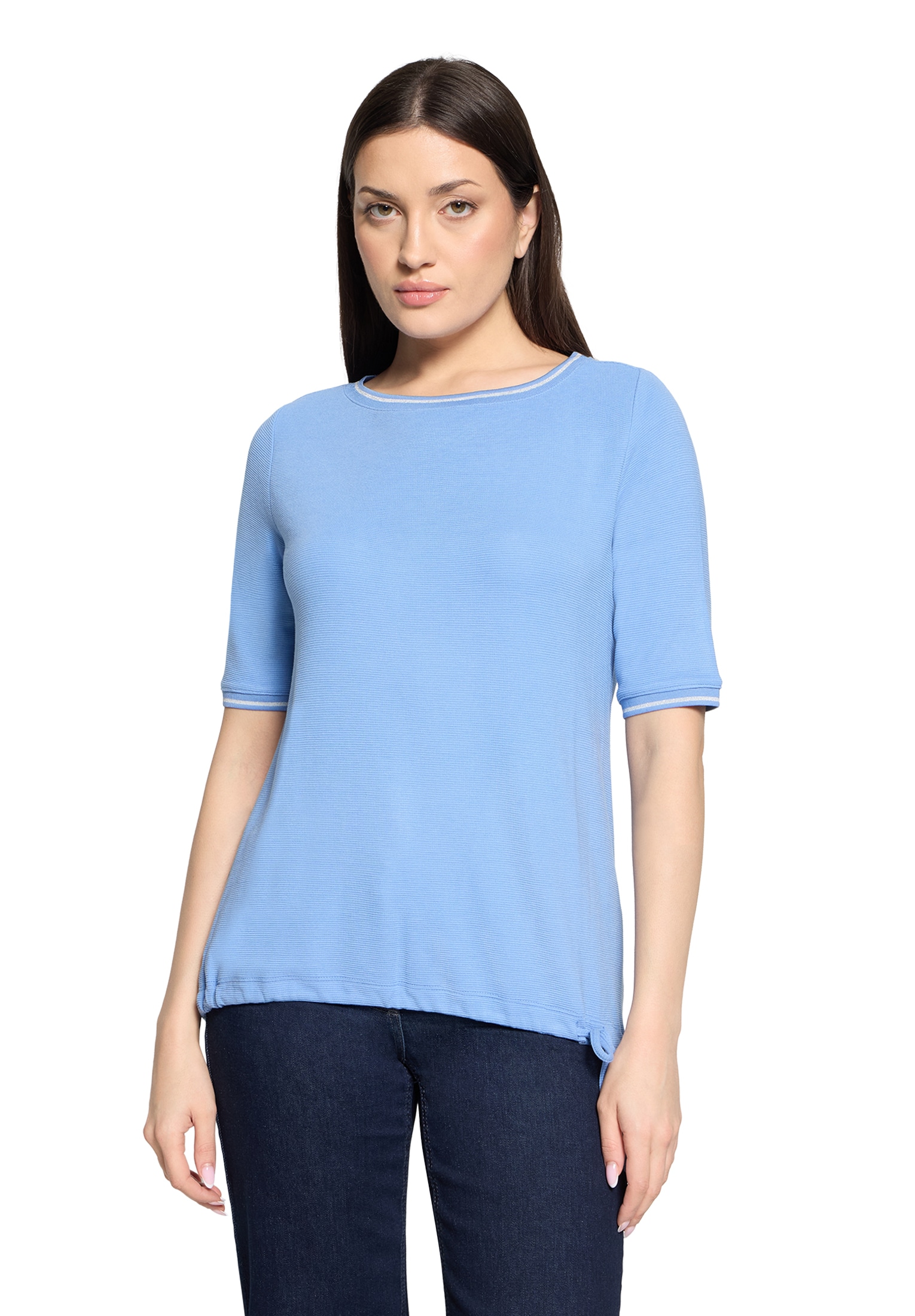 Betty Barclay Rundhalsshirt »Casual-Shirt mit Tunnelzug«