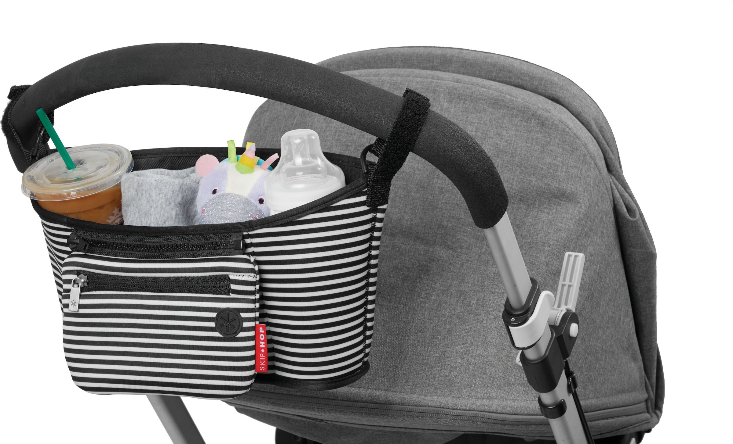 Skip Hop Kinderwagen-Tasche »Buggy Organizer, schwarz/weiß«