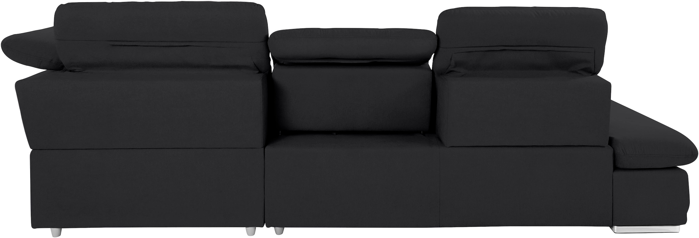 COTTA Ecksofa »Holiday L-Form mit Sitztiefen-, Armteil- und Kopfteilverstellung«, wahlweise mit Bettfunktion inkl. Bettkasten
