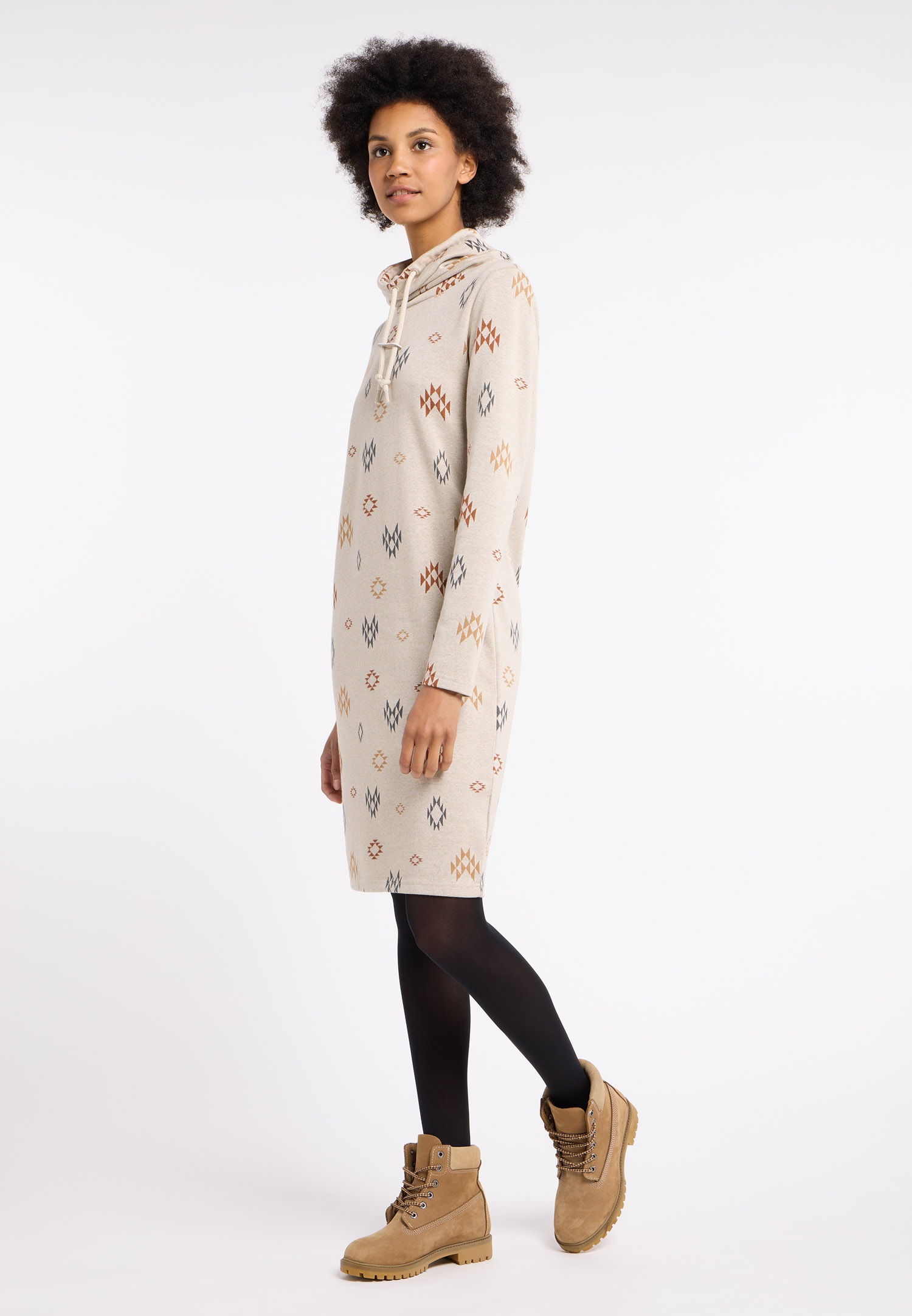 Ragwear Minikleid »CHLOENETTE«, mit Allover Jacquardmuster