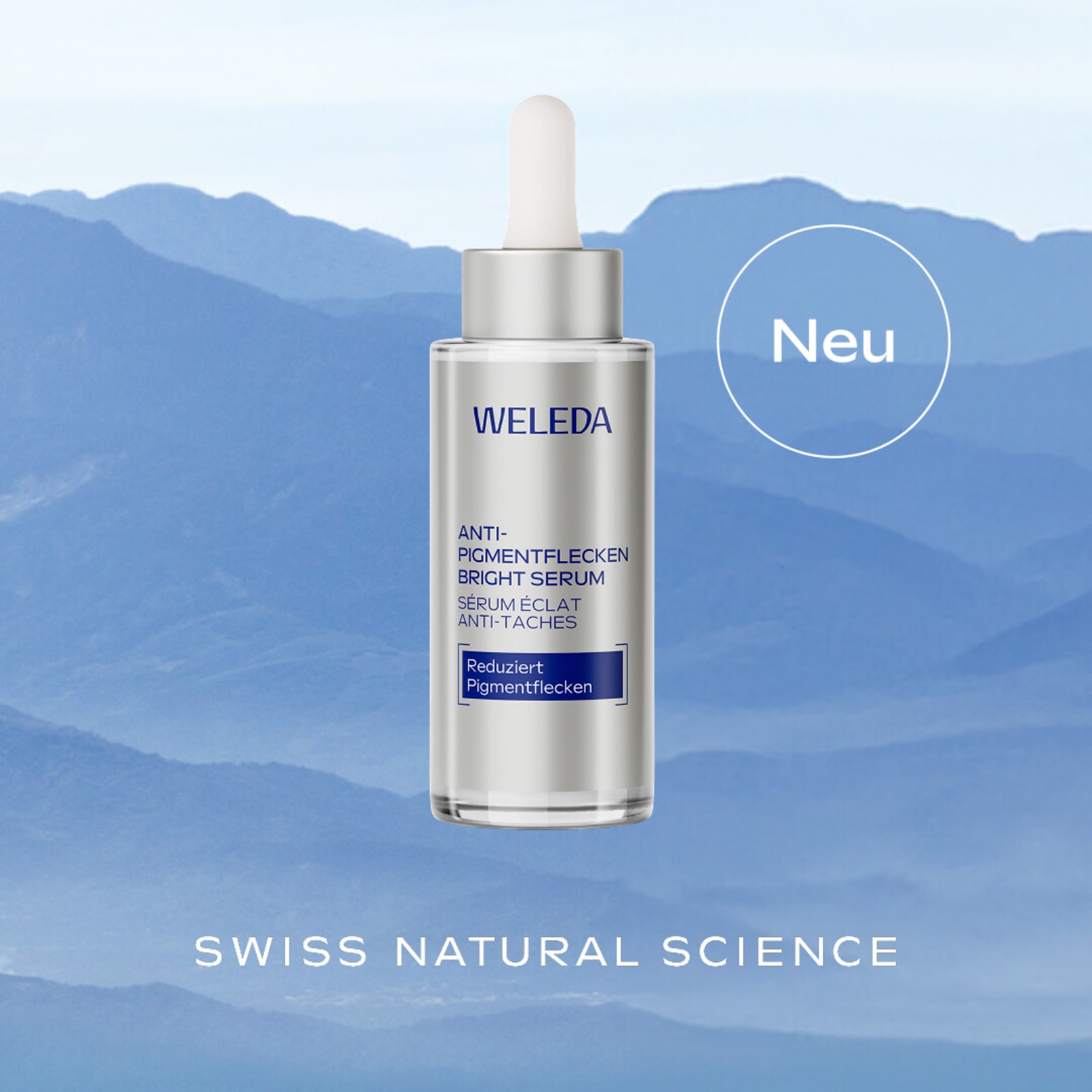 WELEDA Gesichtsserum »ANTI-PIGMENTFLECKEN BRIGHT SERUM« weniger Pigmentflecken, mehr Kollagen