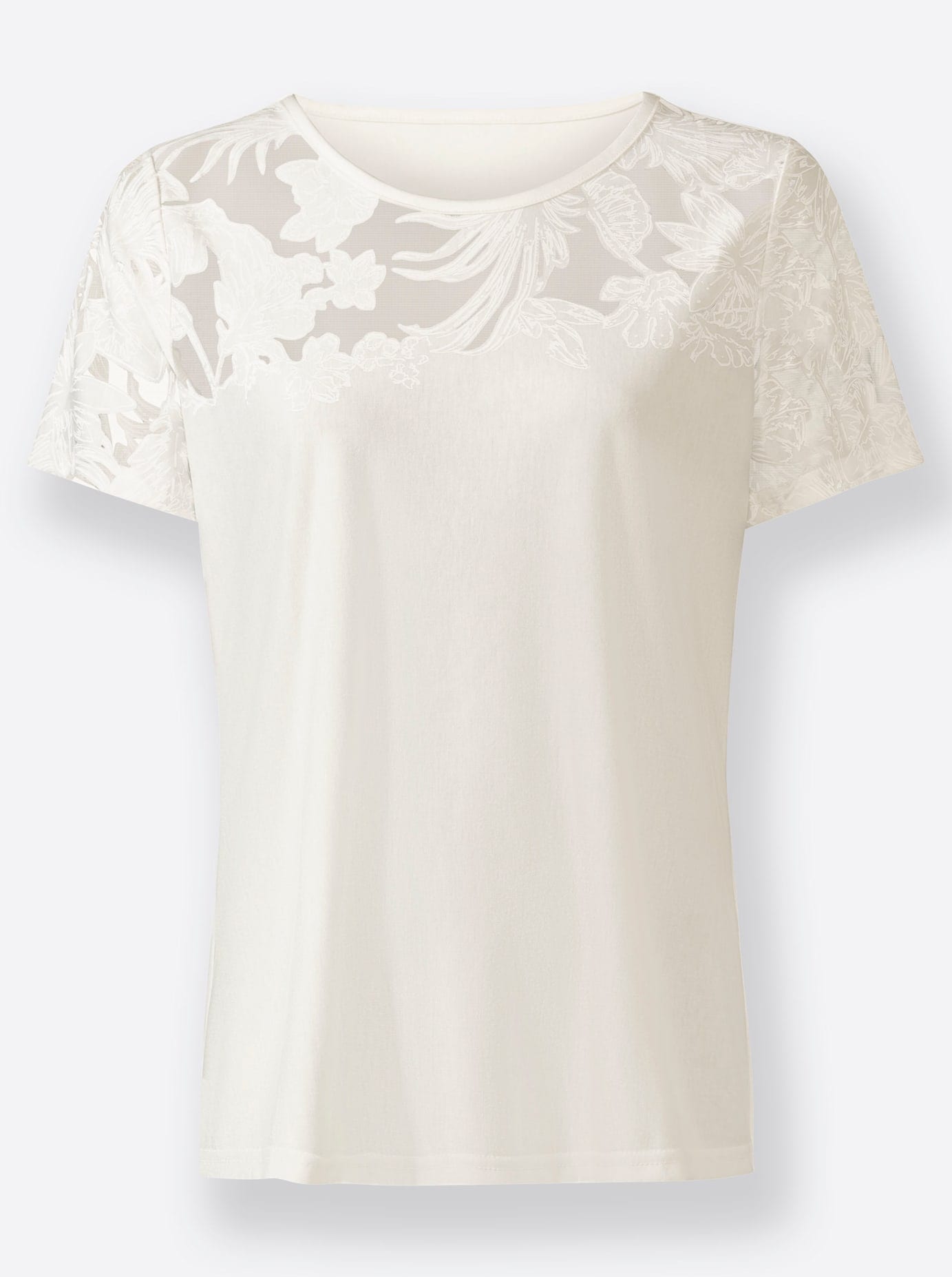 Lady Kurzarmshirt »Shirt«, (1 tlg.)