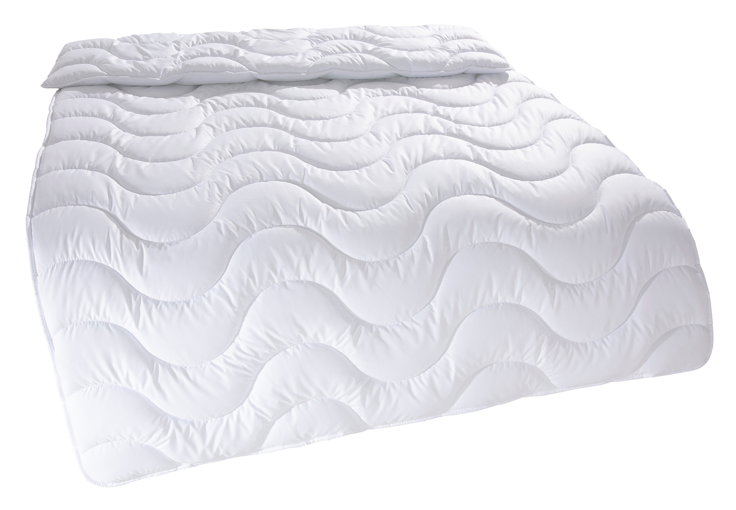 my home Microfaserbettdecke »NEUHEIT Mailo Bettdecke 135x200 cm, 155x220 cm«, 4-Jahreszeiten, Füllung Polyester, Bezug Microfaser-Feinbatist, (1 St.), Sommer, Winter, Decke, kuschelweicher Microfaser-Feinbatist Bezug