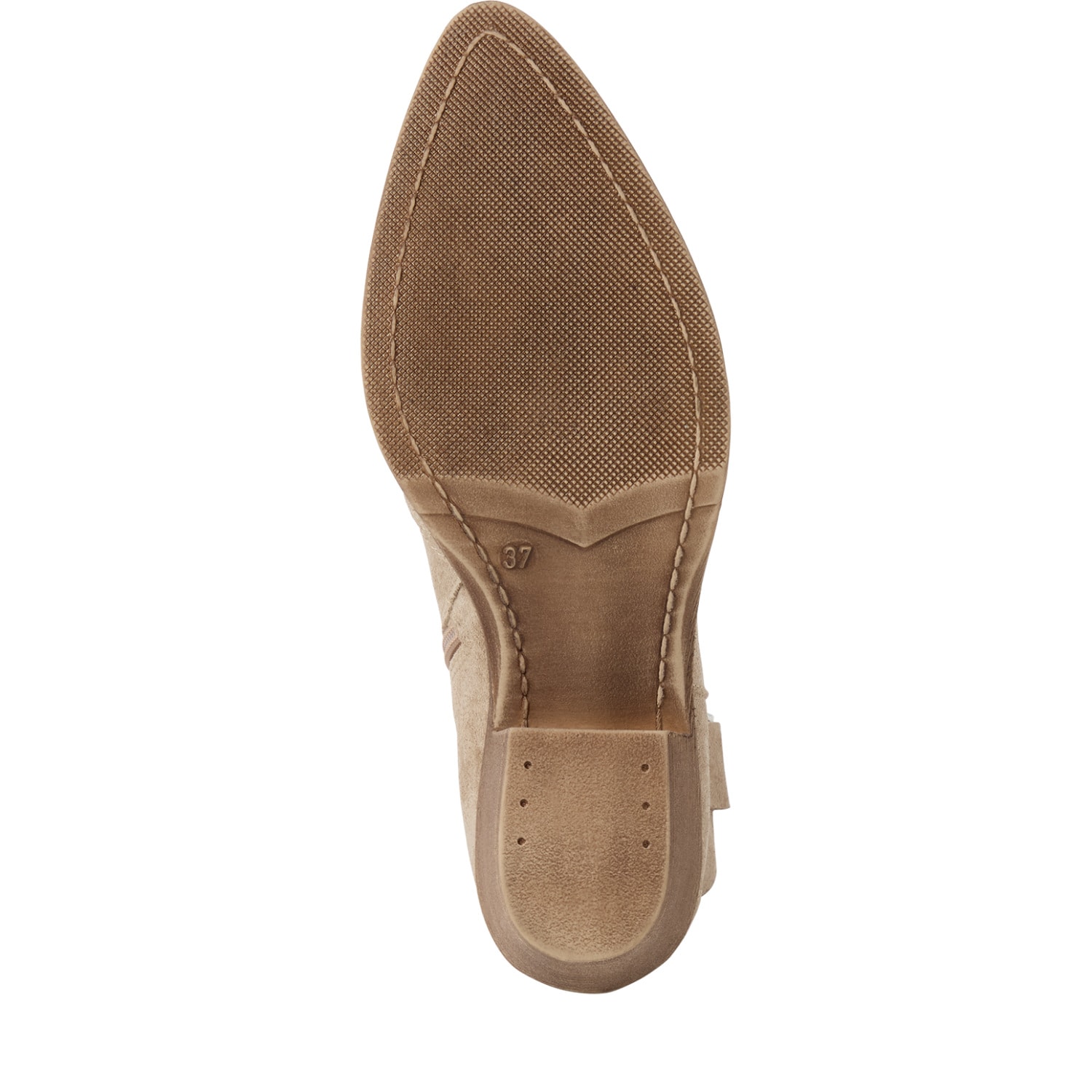 Tamaris Cowboy Stiefelette  Blockabsatz, Festival, Western-Boots mit modischen Nähten
