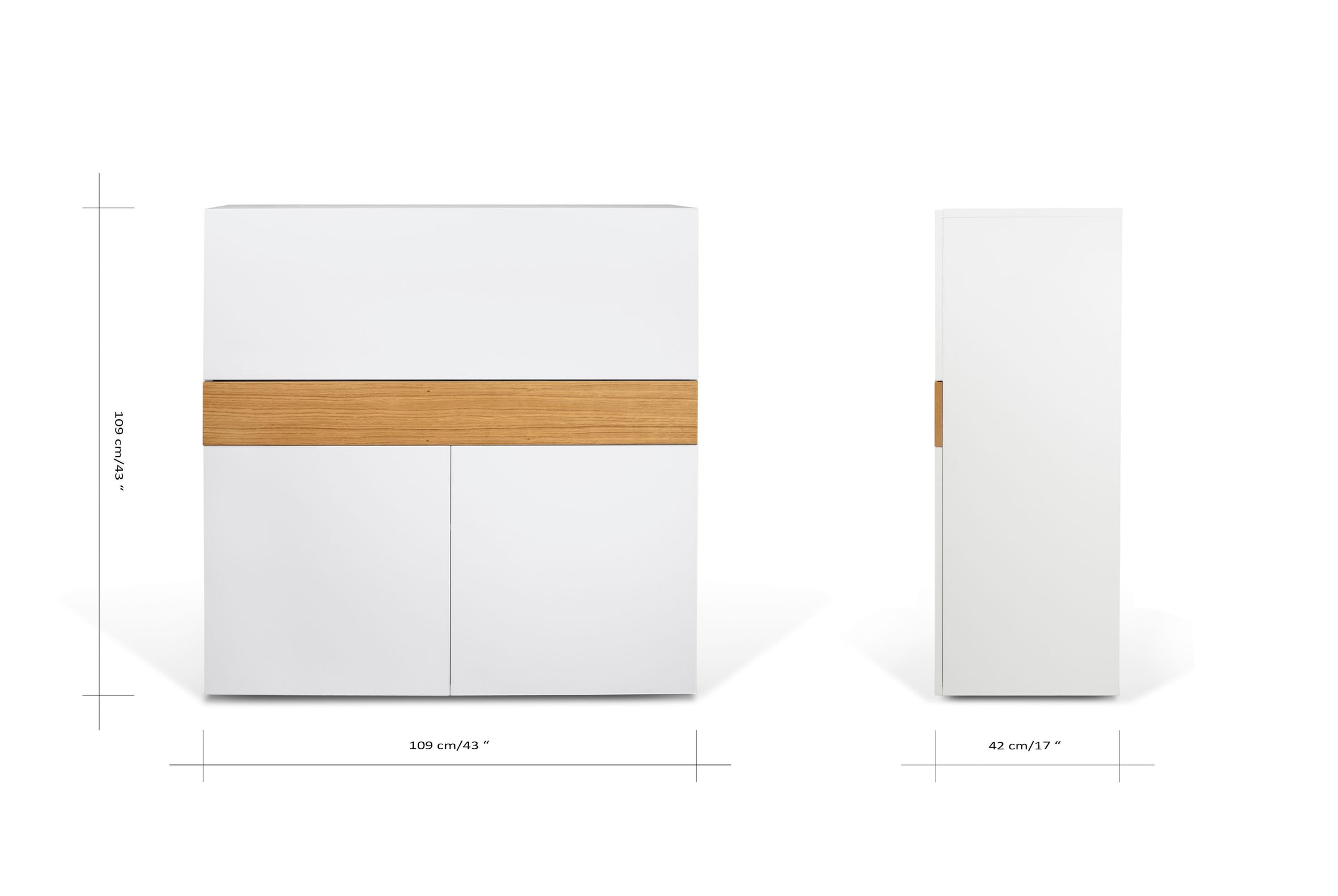TemaHome Sekretär »Focus«, B/H 110/109 cm