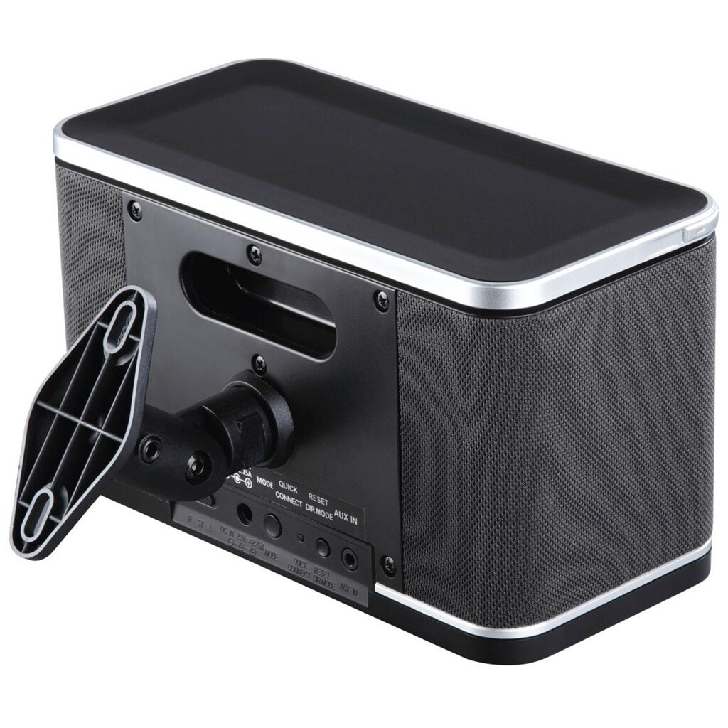 Hama Lautsprecher-Wandhalterung »2 Lautsprecherhalter für Boxen bis 2 kg 360° Wandhalterung Schwarz«