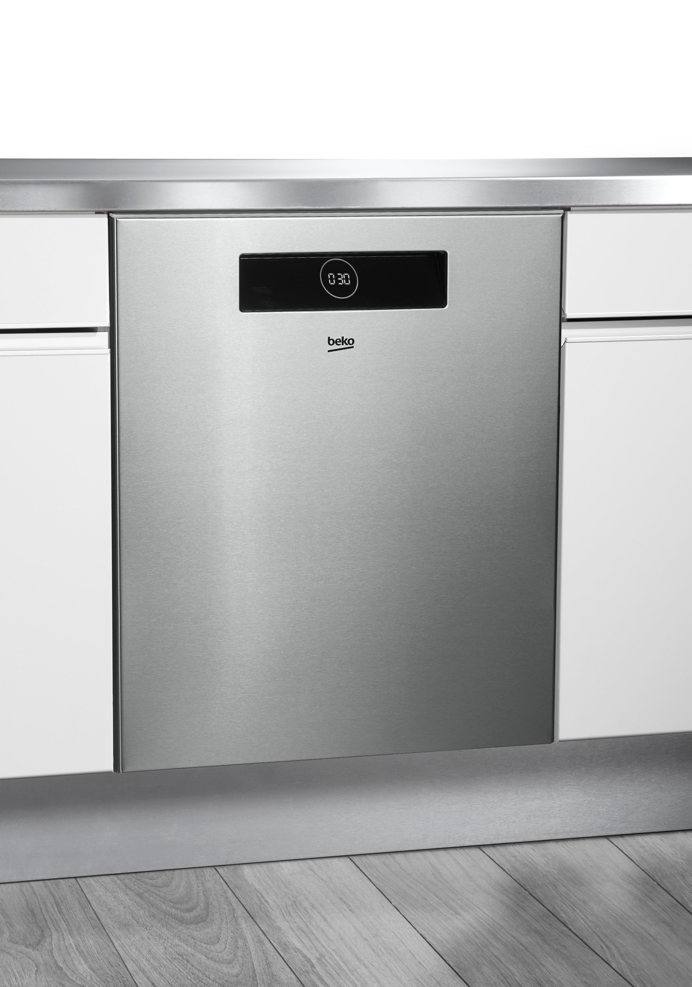 BEKO Unterbaugeschirrspüler »BDDN38561XC«, 14 Maßgedecke, SelfDry