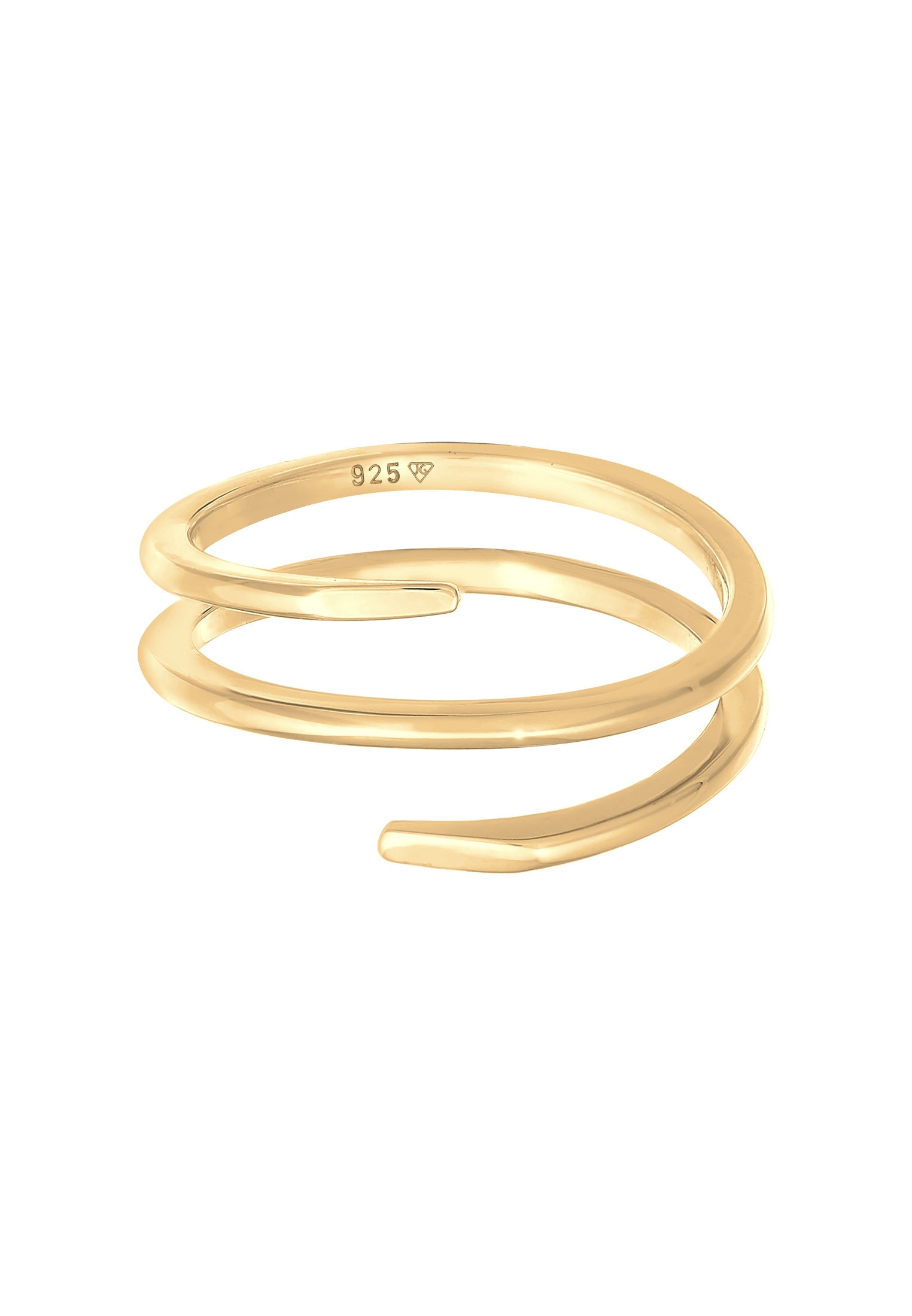 Elli Silberring »Ring Wickelring Twist Fein 925 Silber«