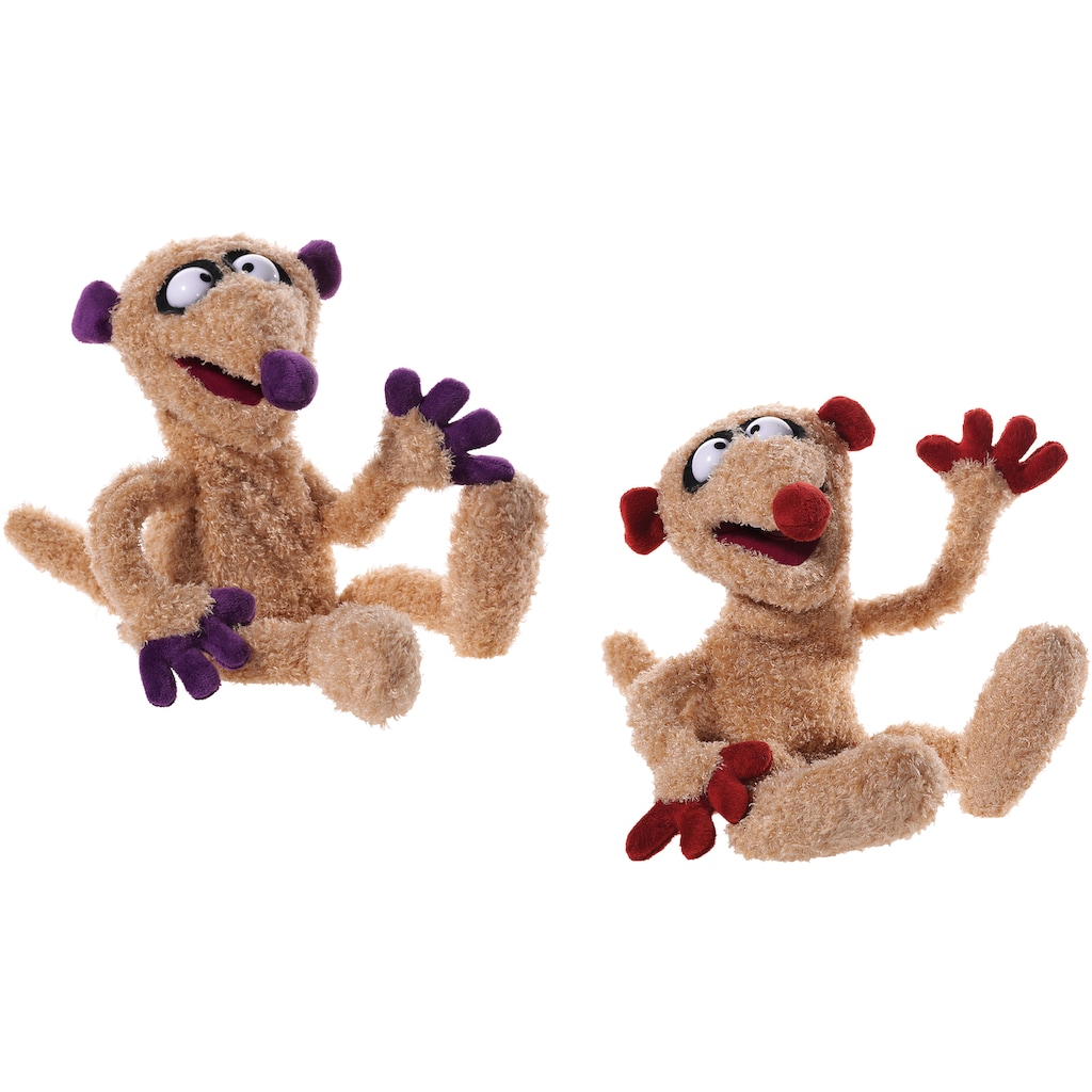 Heunec® Handpuppe »Jan & Henry, Erdmännchen«, (Set, 2 tlg.)