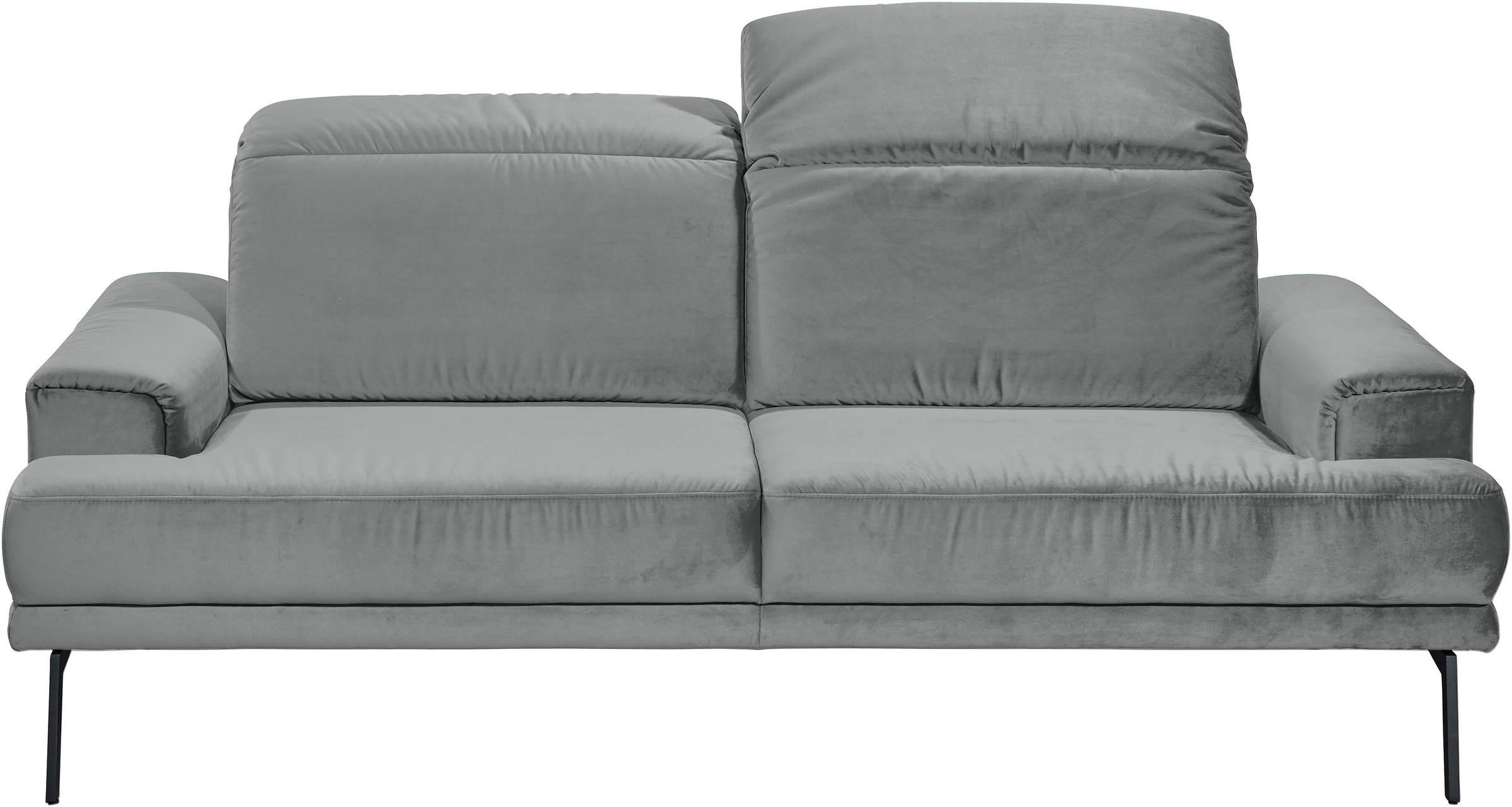 Musterring 2-Sitzer »MR 4580«, inkl. Kopf- und Sitztiefenverstellung, Fuß schwarz, B198 x T103 cm