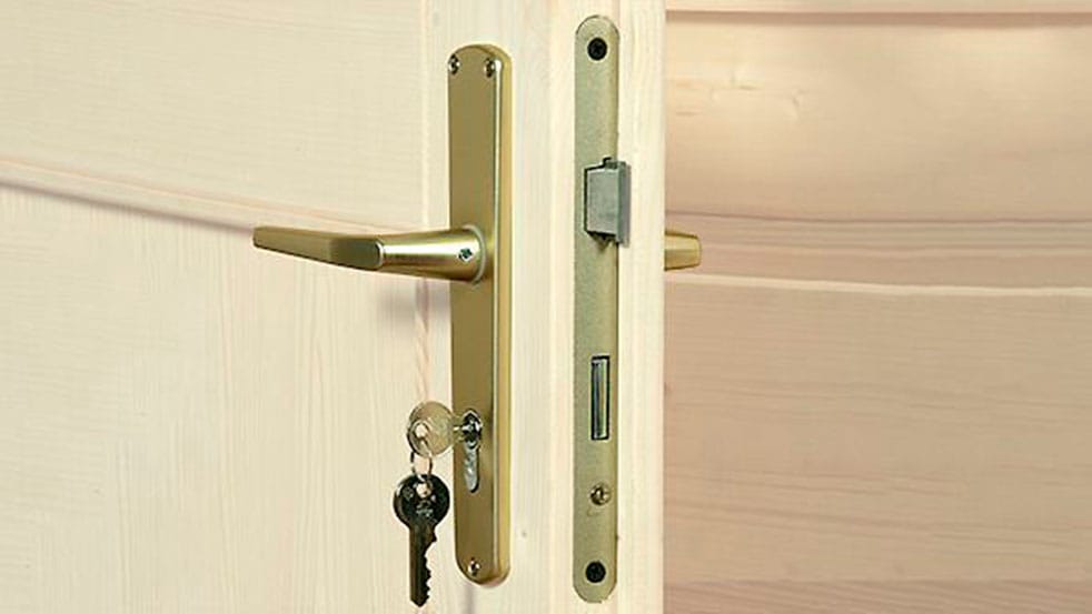 weka Gartenhaus »321 B Gr.4, natur, 19 mm, Anbau 230 cm«