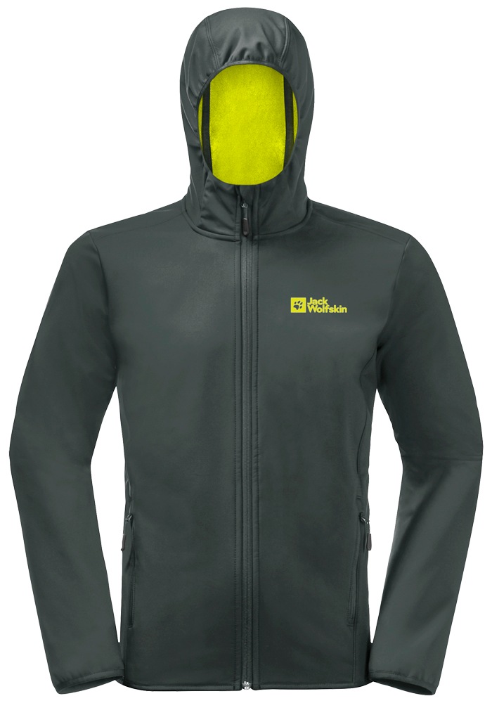 Jack Wolfskin Softshelljacke »BORNBERG HOODY M«, mit Kapuze