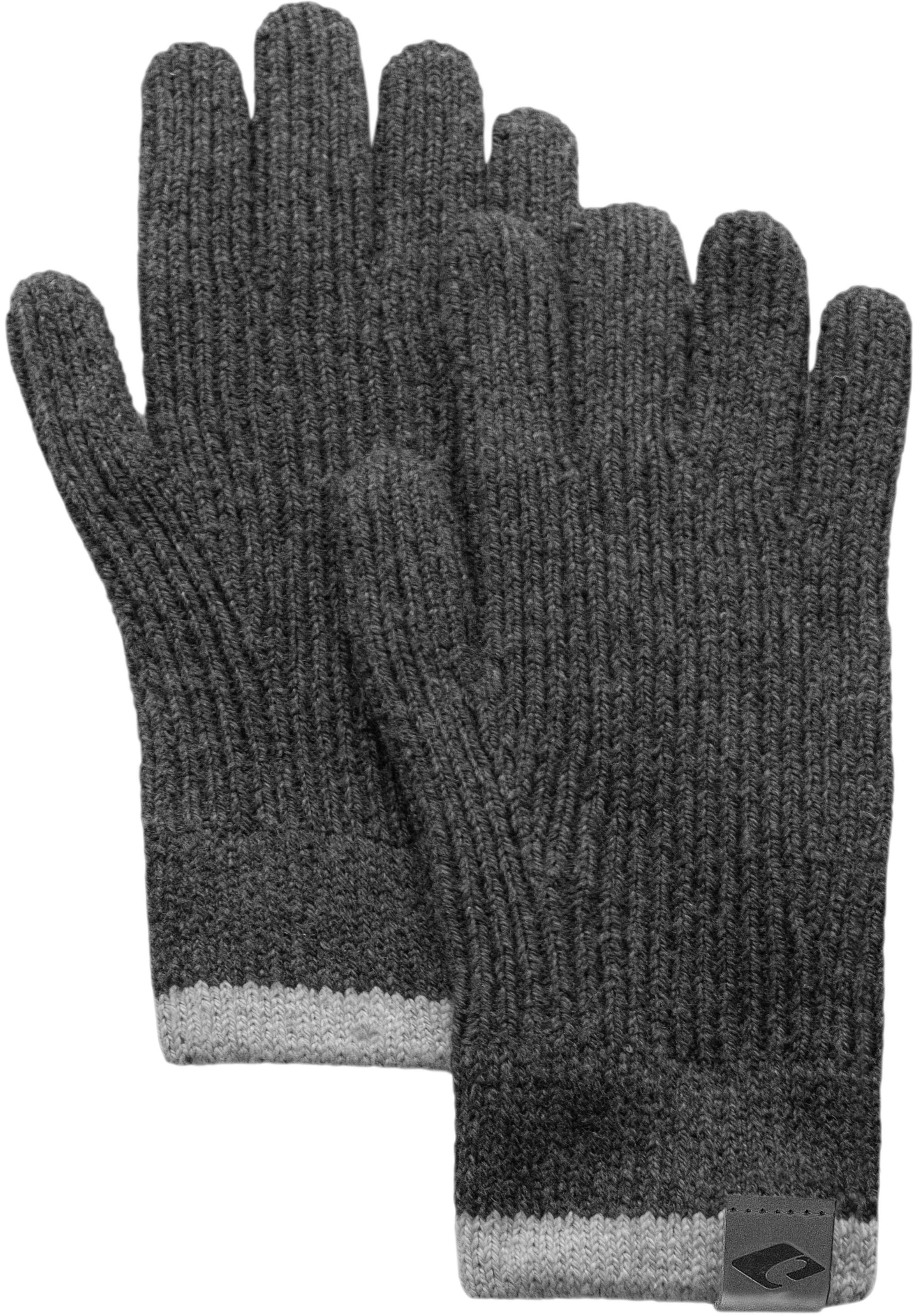 chillouts Strickhandschuhe, Handschuhe gestrickt, Fingerhandschuhe mit  Kontrastrand kaufen | UNIVERSAL