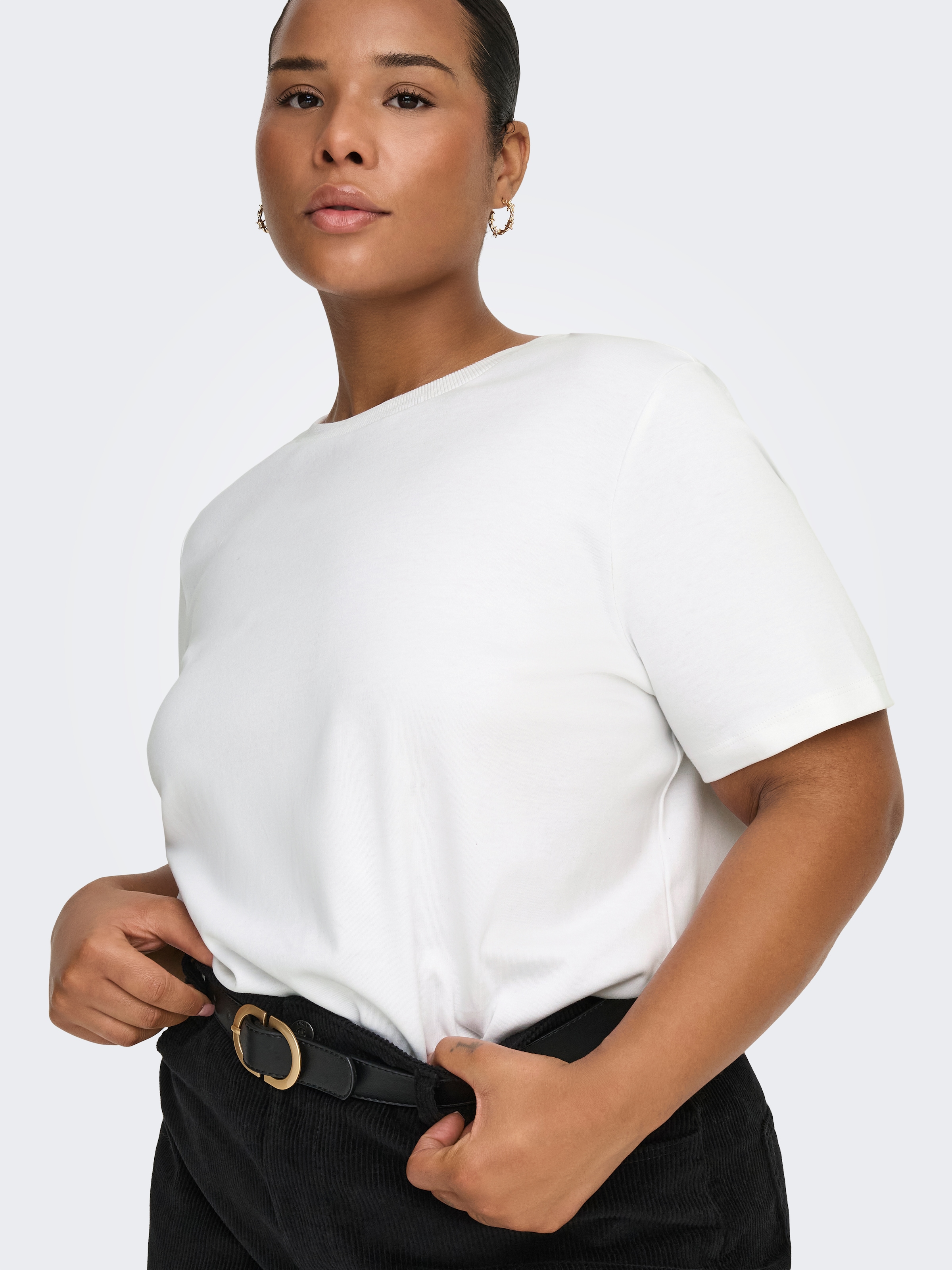 ONLY CARMAKOMA T-Shirt »CARJEN SS JEANS TEE JRS«